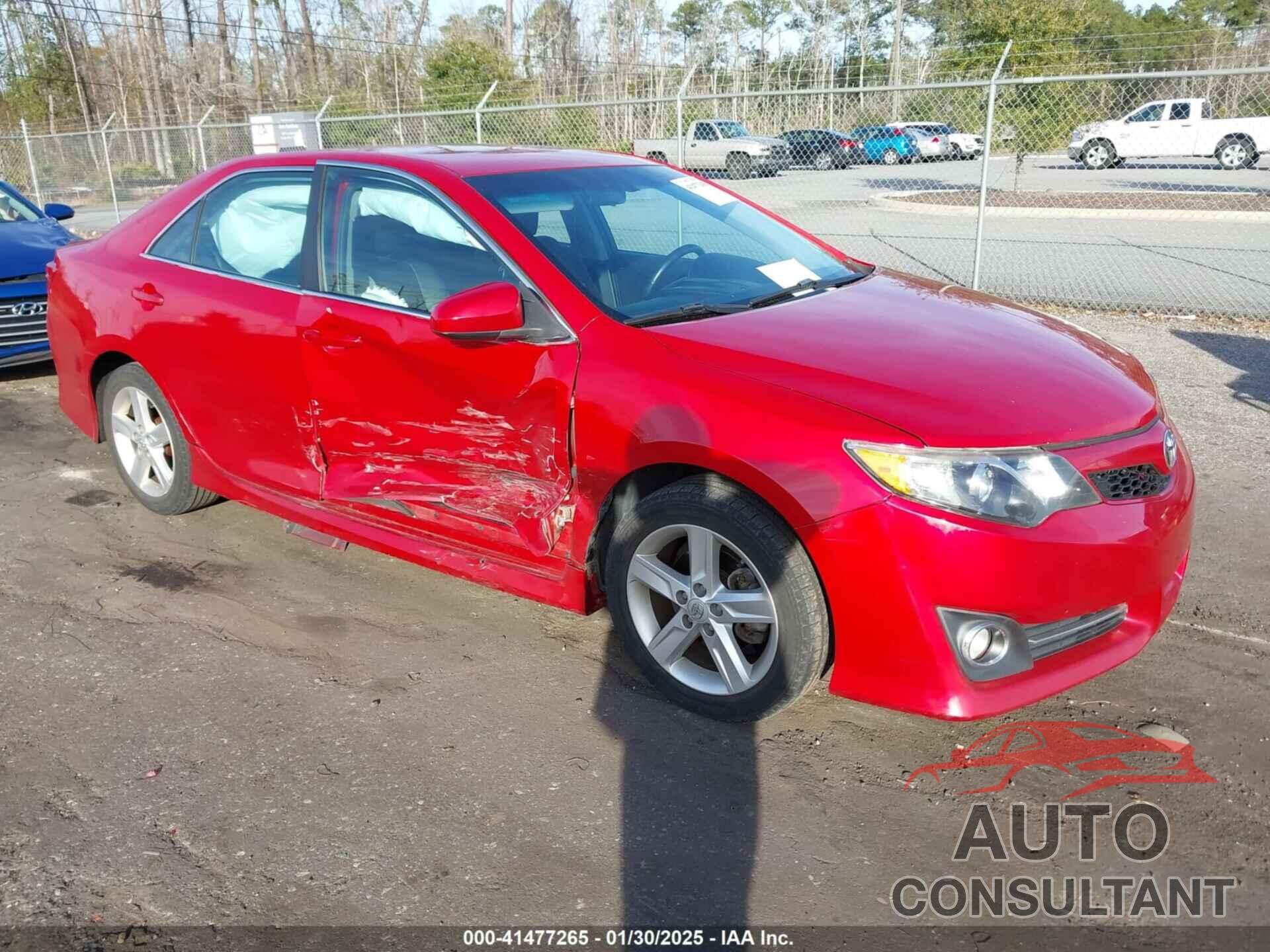 TOYOTA CAMRY 2012 - 4T1BF1FK8CU517710