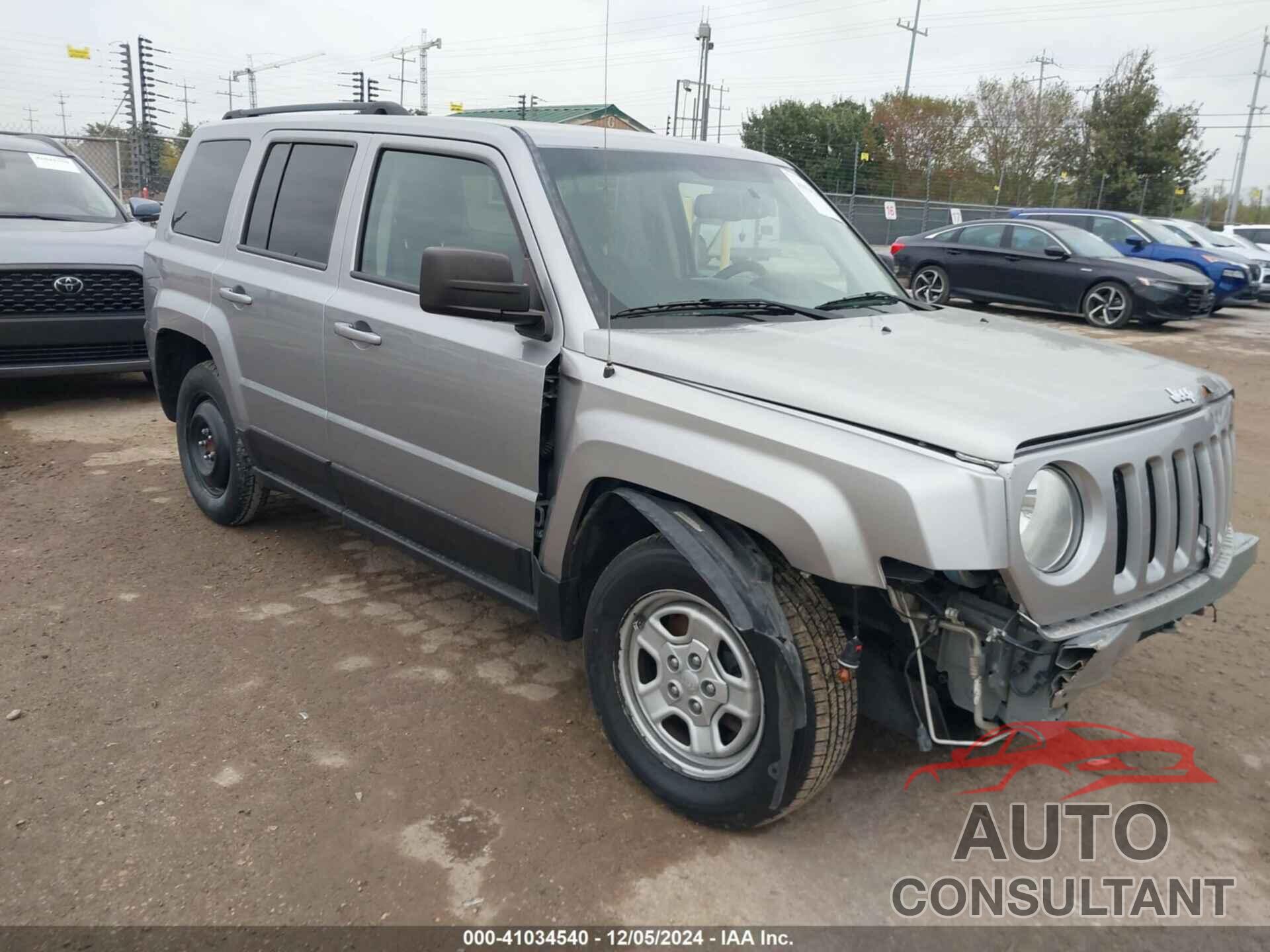 JEEP PATRIOT 2017 - 1C4NJPBB1HD120159