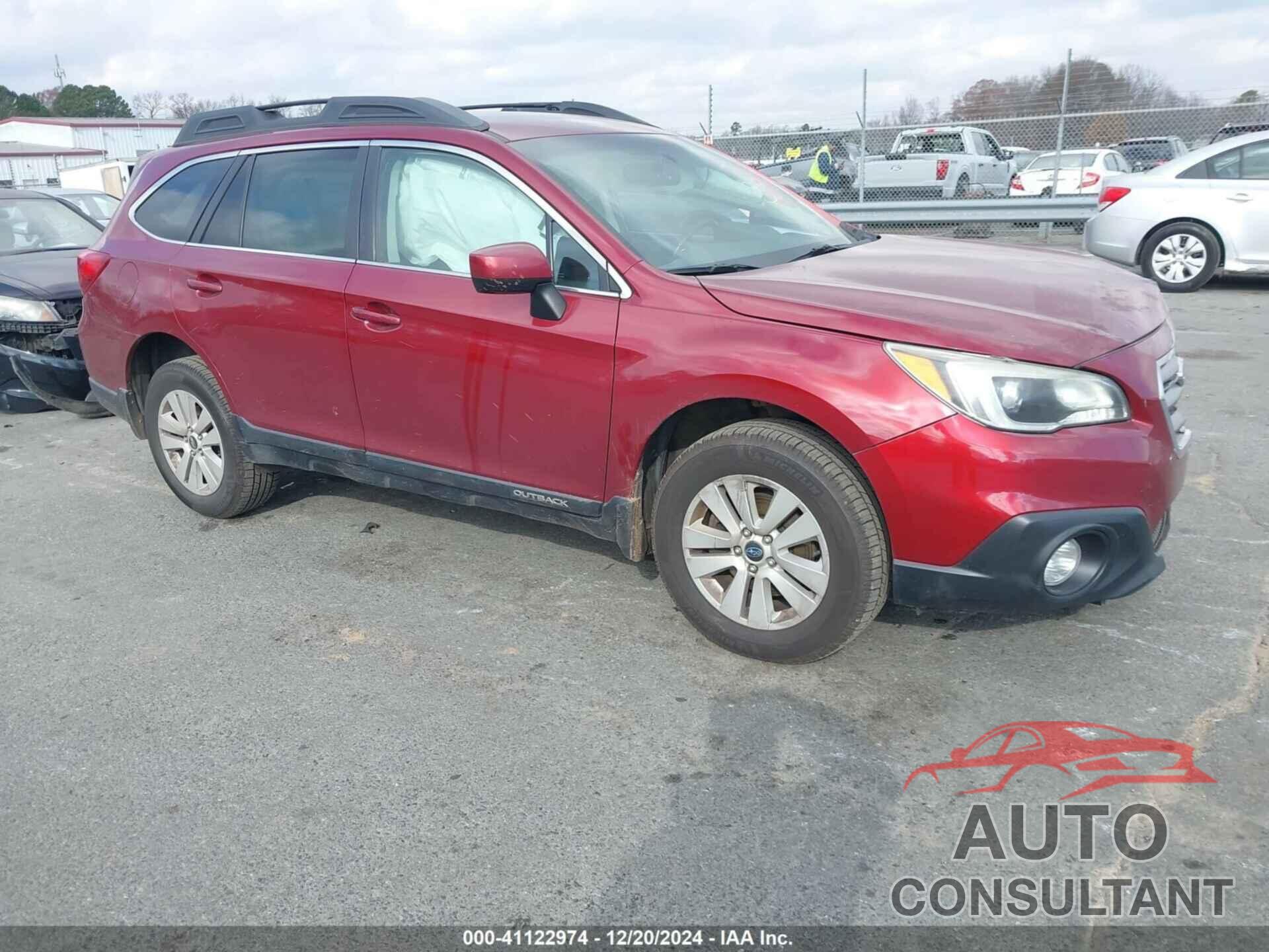 SUBARU OUTBACK 2015 - 4S4BSACC2F3202758