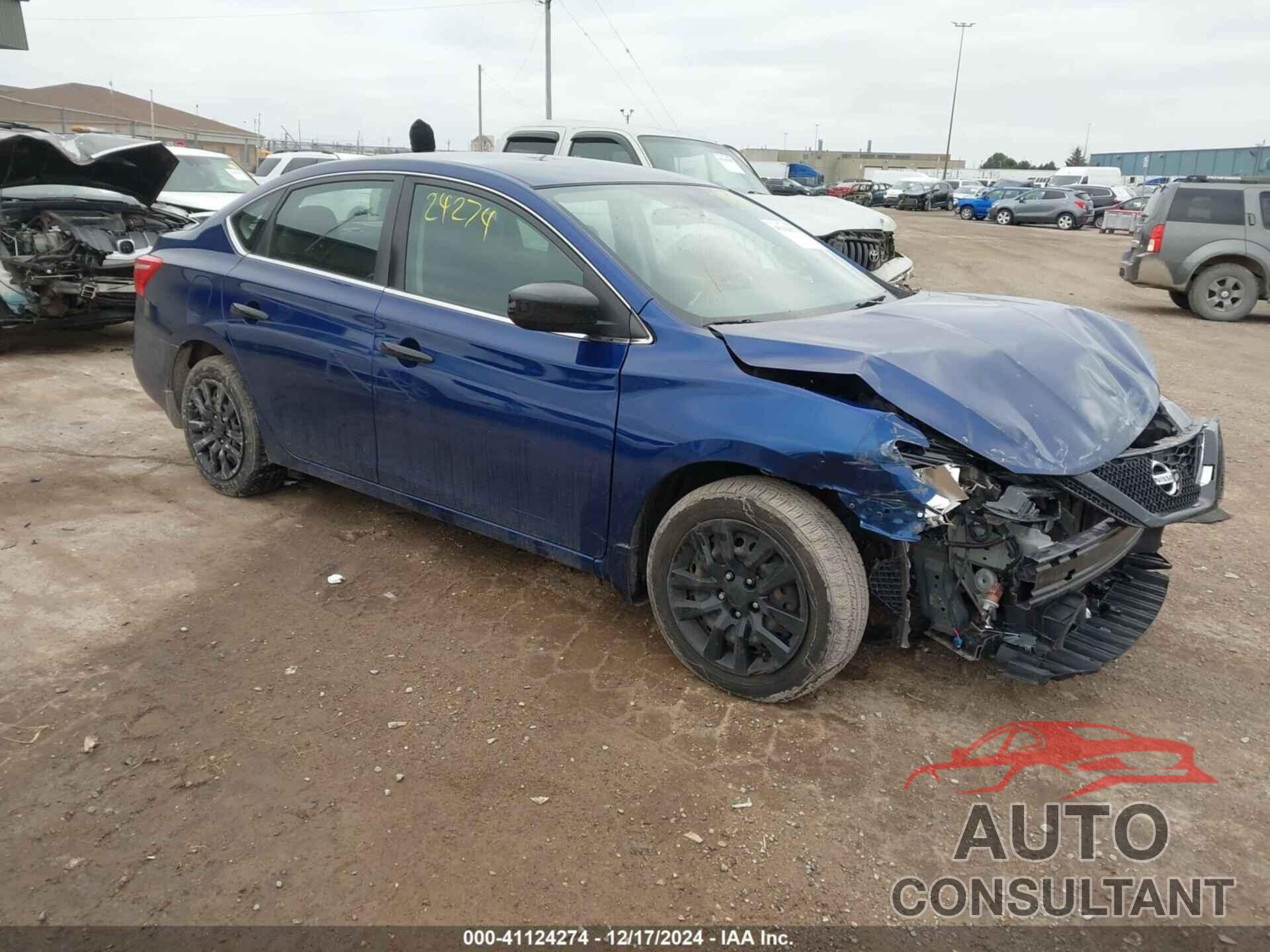 NISSAN SENTRA 2017 - 3N1AB7AP9HY371388
