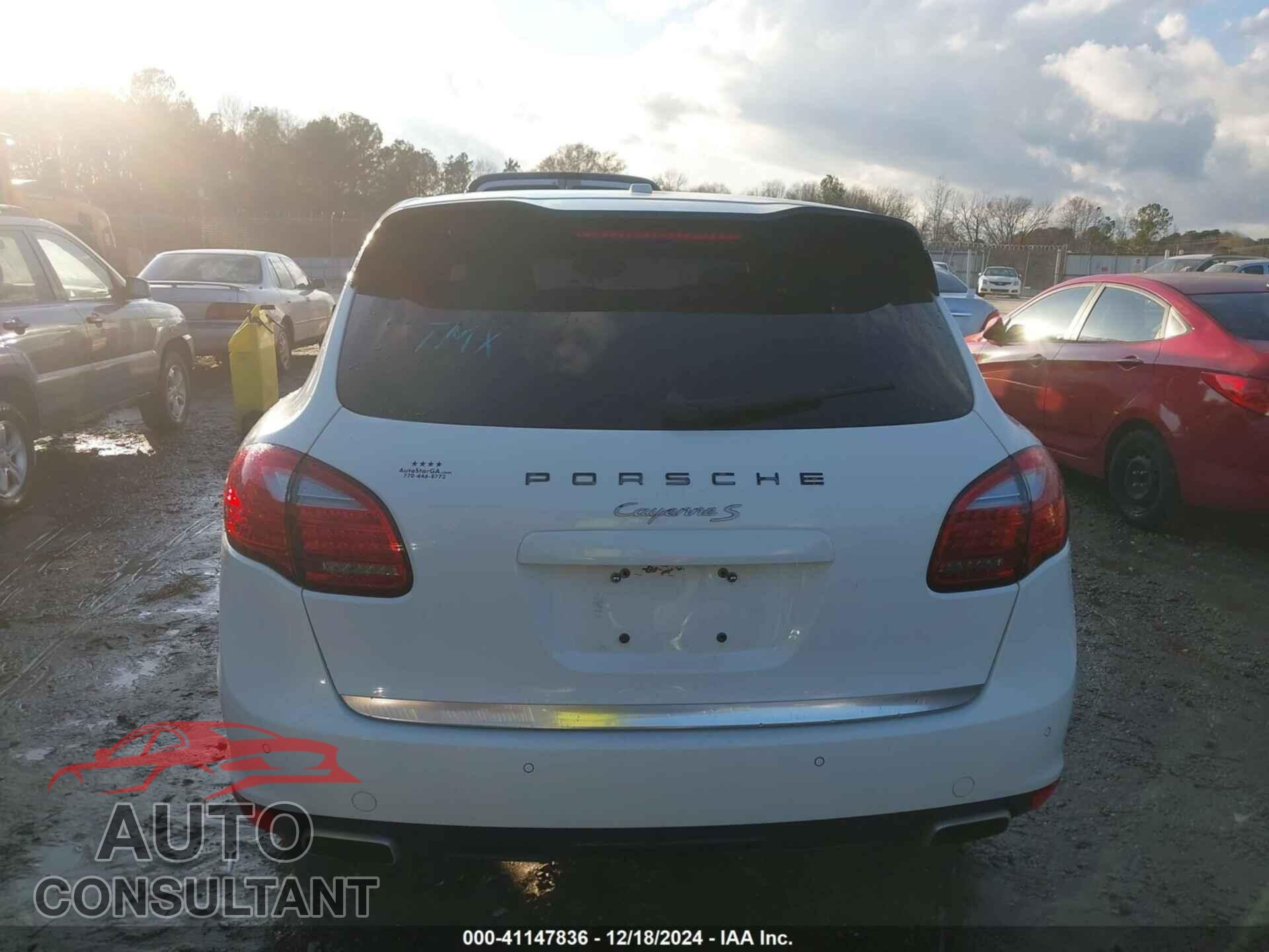 PORSCHE CAYENNE 2012 - WP1AB2A28CLA41245