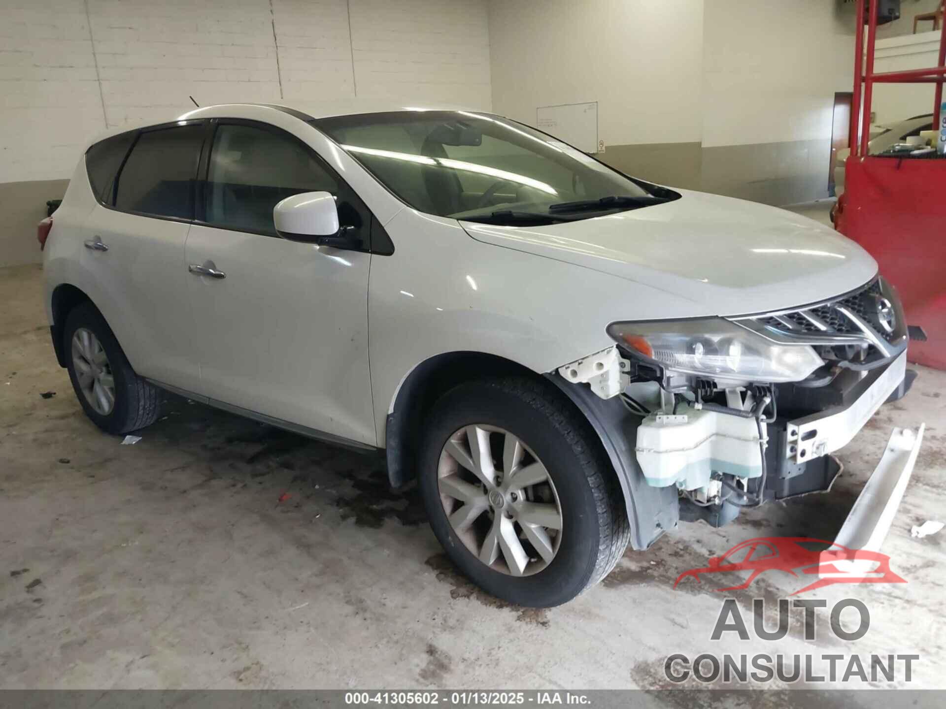 NISSAN MURANO 2011 - JN8AZ1MW4BW150387