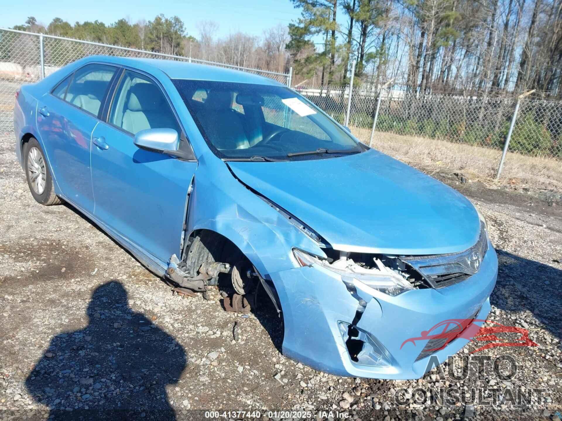 TOYOTA CAMRY 2012 - 4T1BF1FK7CU587456