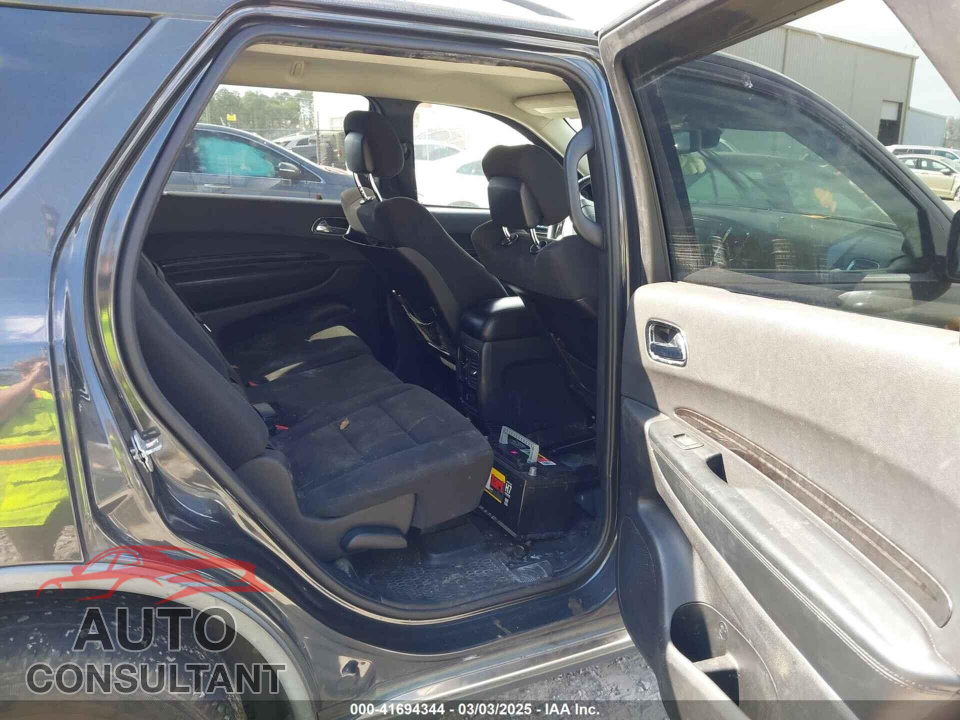 DODGE DURANGO 2011 - 1D4RE4GG6BC638437