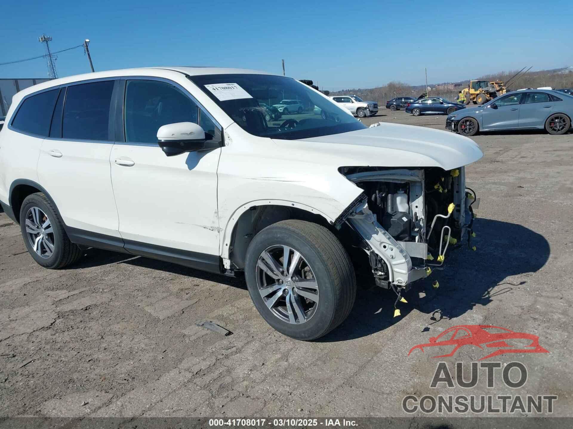 HONDA PILOT 2018 - 5FNYF6H53JB029483