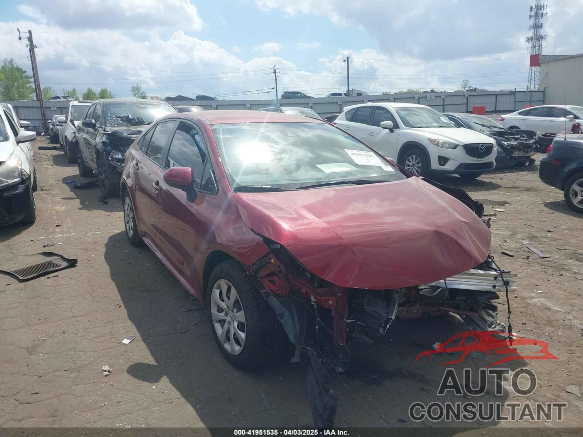 TOYOTA COROLLA 2022 - JTDEPMAE1NJ190881