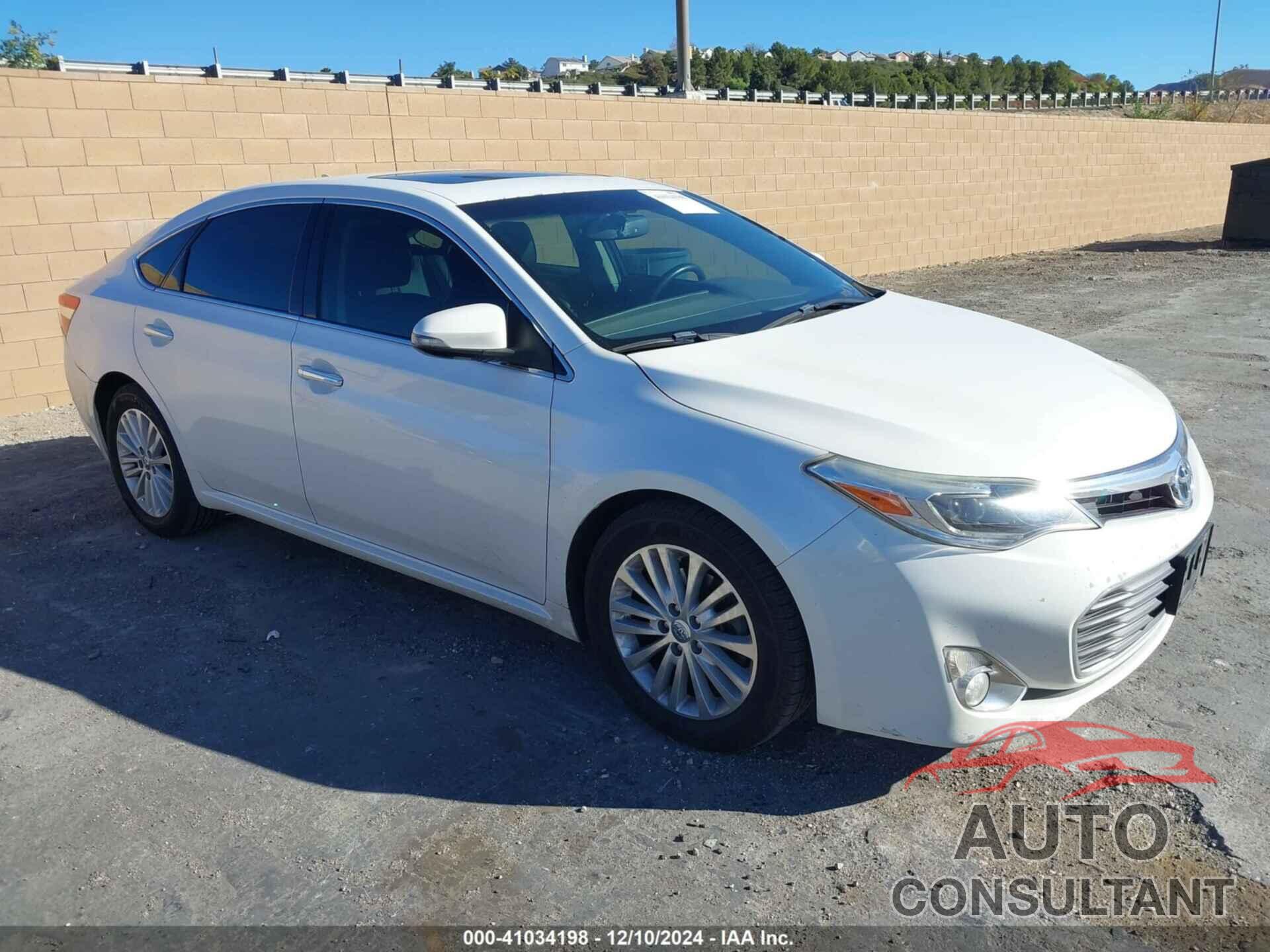 TOYOTA AVALON HYBRID 2015 - 4T1BD1EB1FU047399