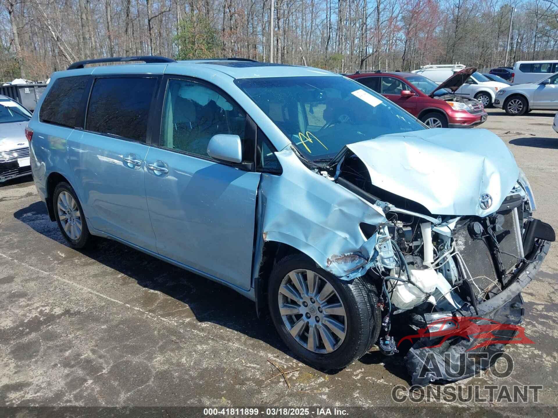 TOYOTA SIENNA 2017 - 5TDDZ3DC9HS164773