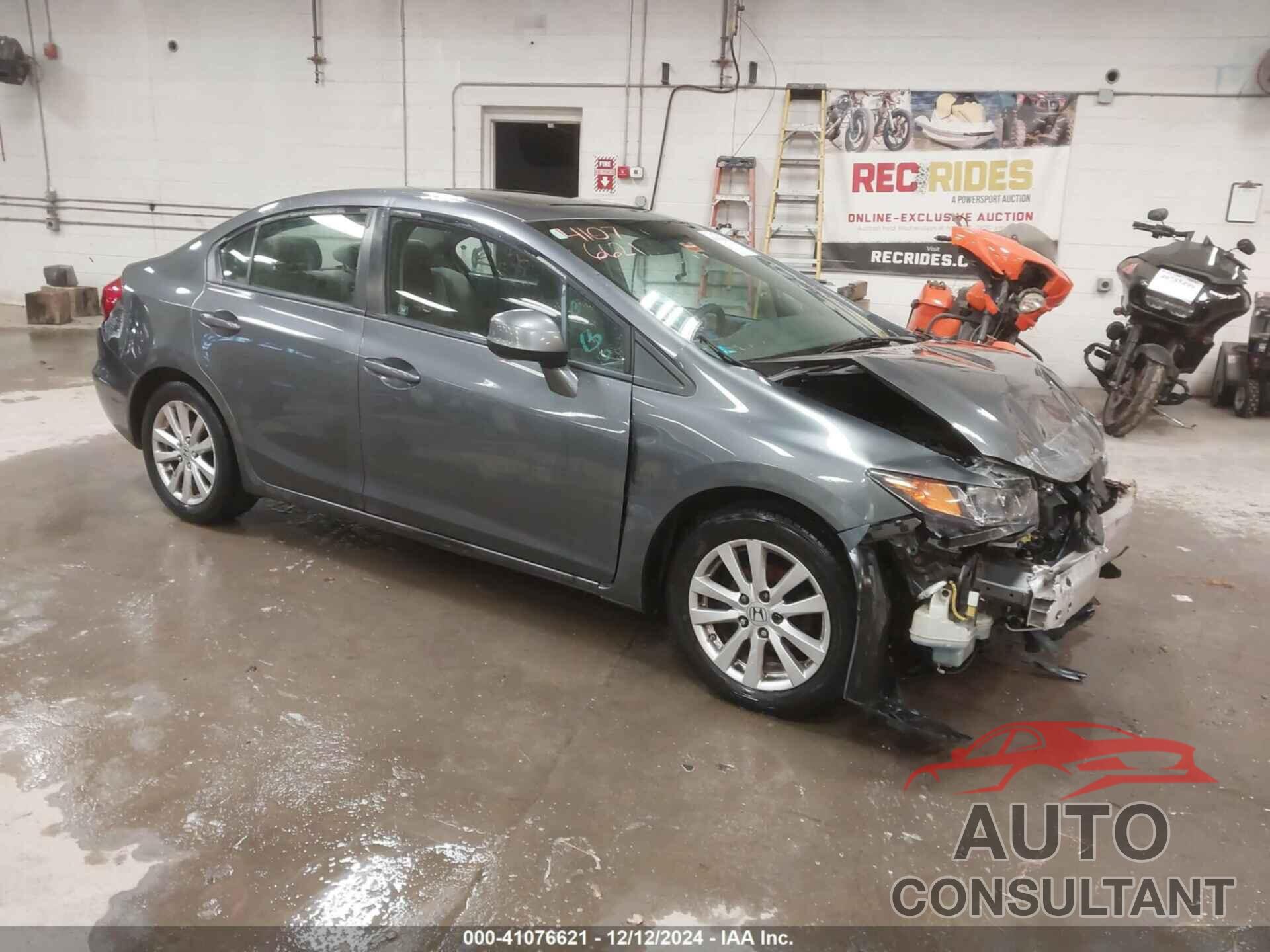 HONDA CIVIC 2012 - 19XFB2F81CE319657