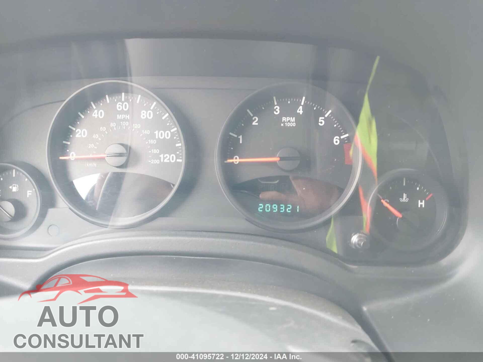 JEEP COMPASS 2012 - 1C4NJDBB3CD609024