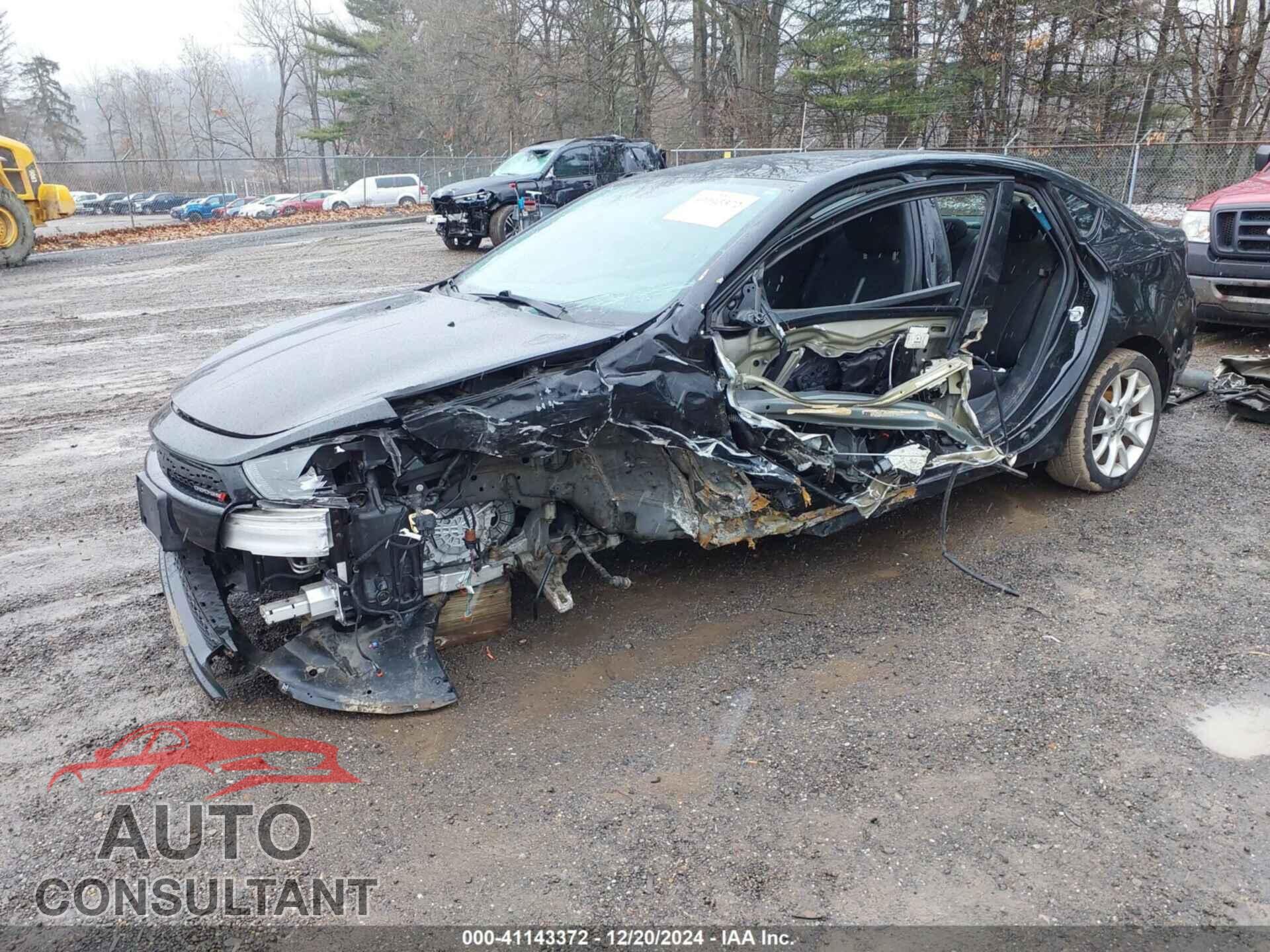 DODGE DART 2013 - 1C3CDFBA6DD324762