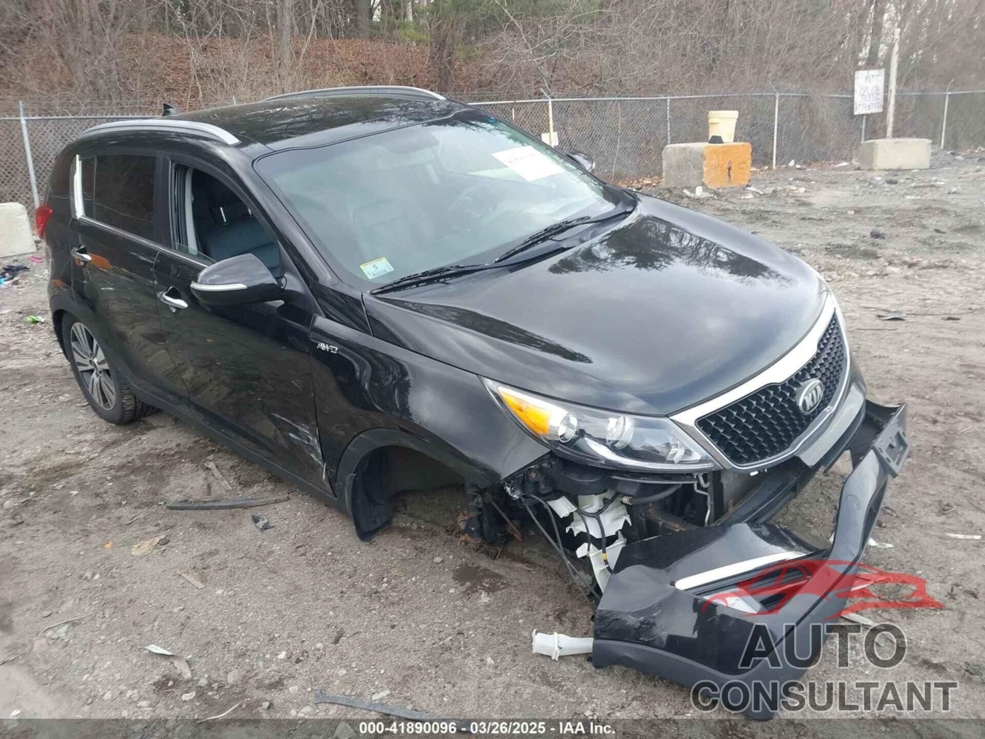 KIA SPORTAGE 2016 - KNDPCCAC8G7862061