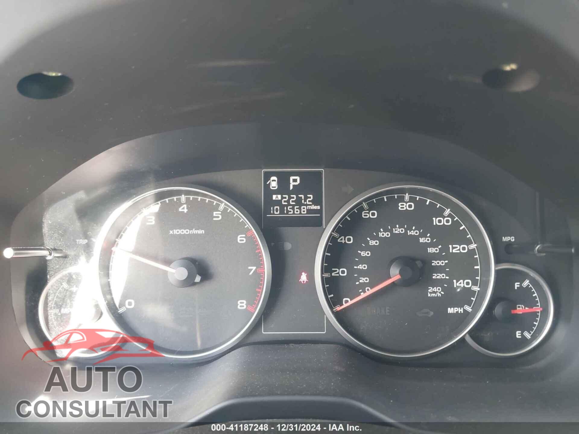 SUBARU OUTBACK 2013 - 4S4BRCCC3D3301562
