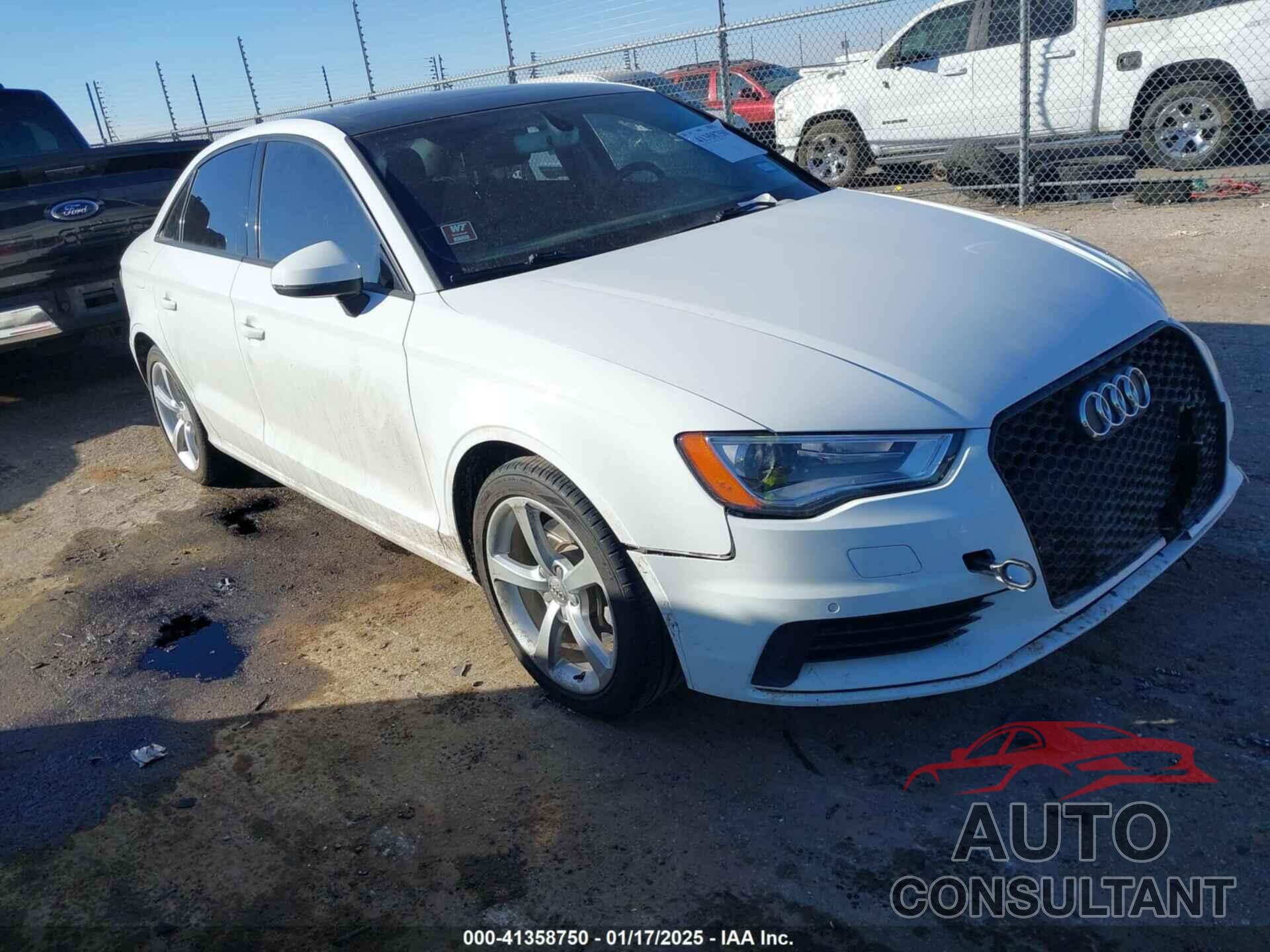 AUDI A3 2016 - WAUA7GFF9G1055083