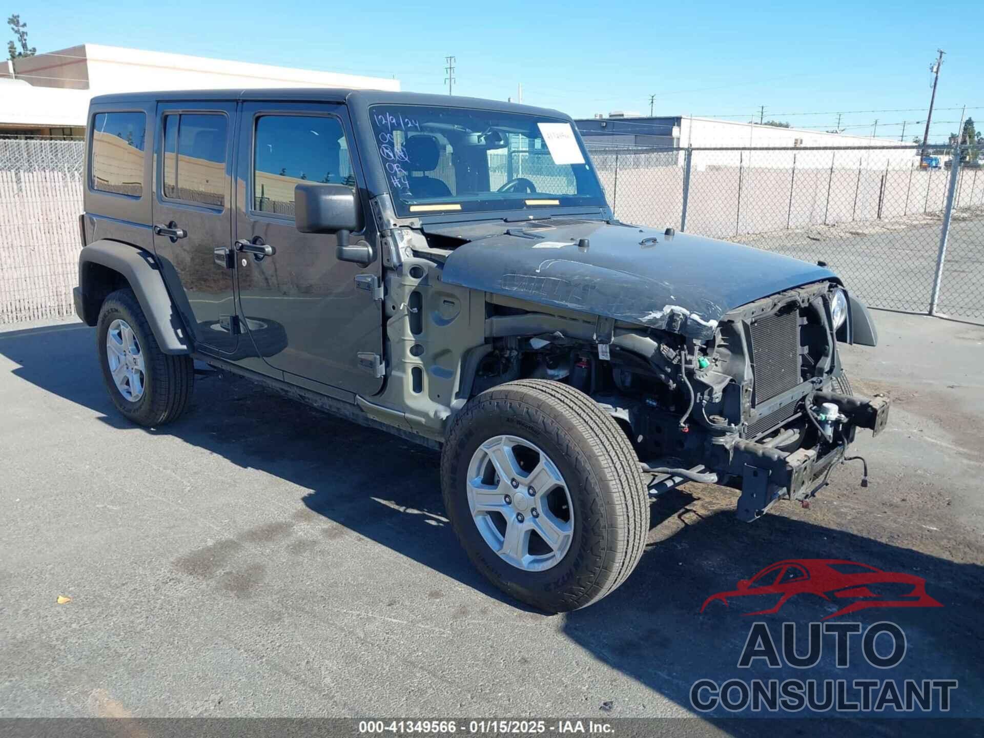 JEEP WRANGLER JK UNLIMITED 2018 - 1C4BJWDG4JL868700