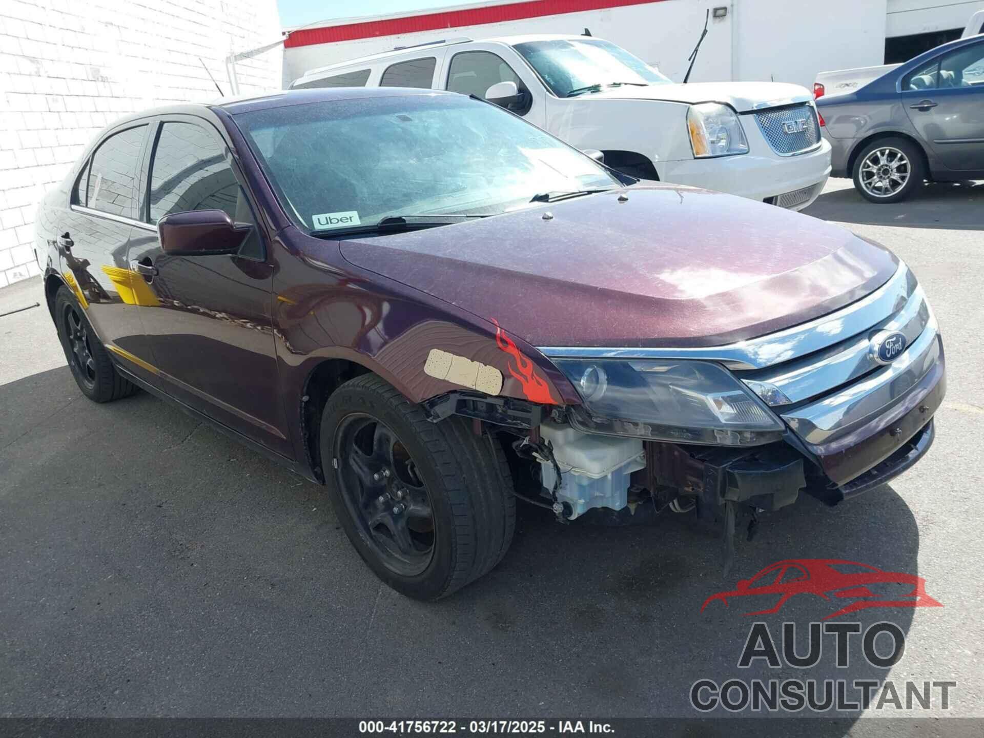 FORD FUSION 2011 - 3FAHP0HA9BR134946