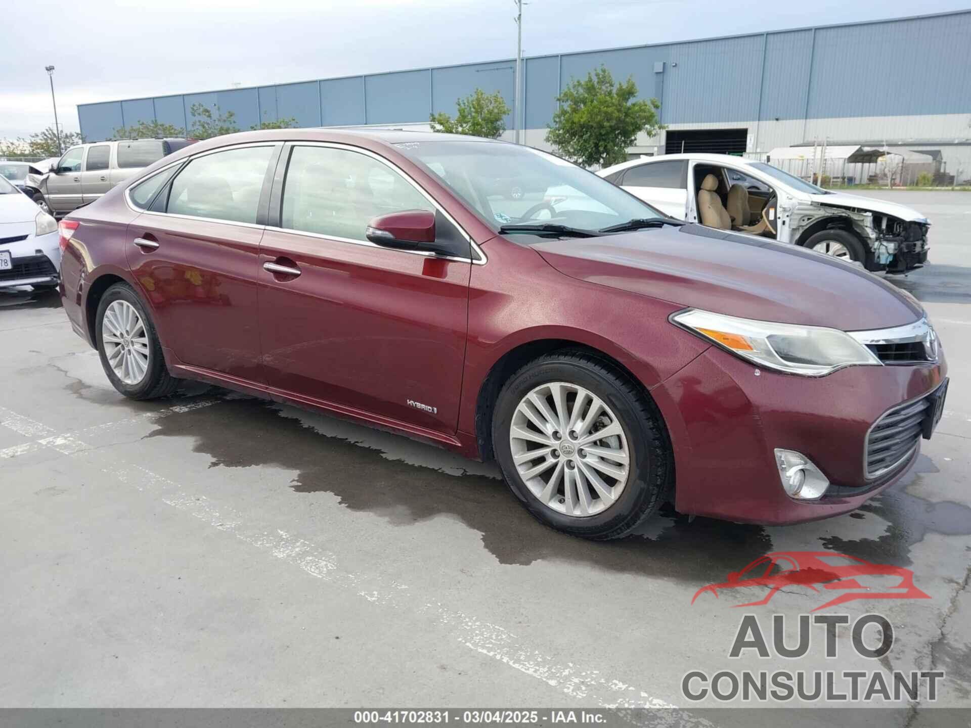 TOYOTA AVALON HYBRID 2013 - 4T1BD1EB0DU011653