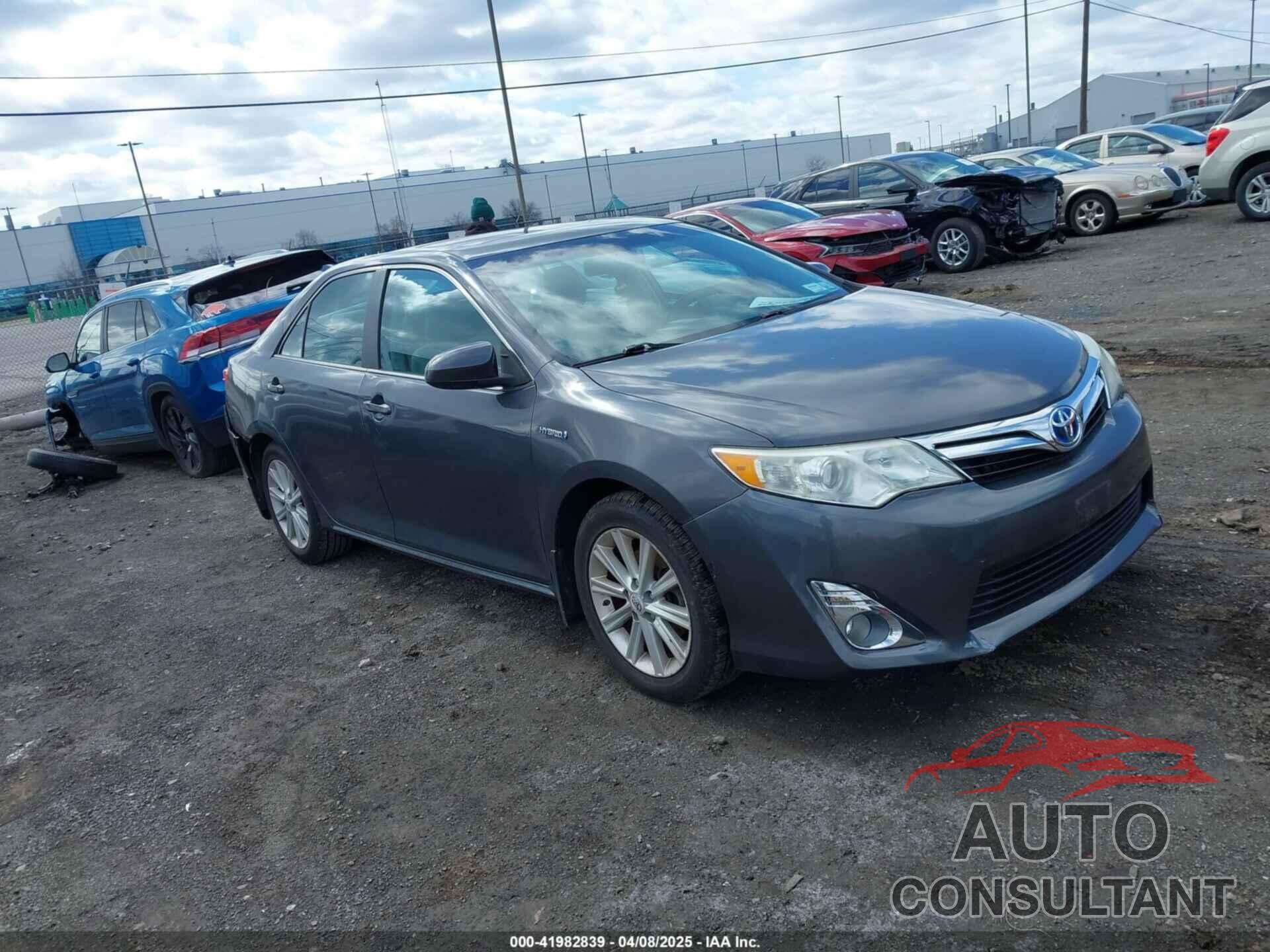 TOYOTA CAMRY HYBRID 2012 - 4T1BD1FK9CU015973