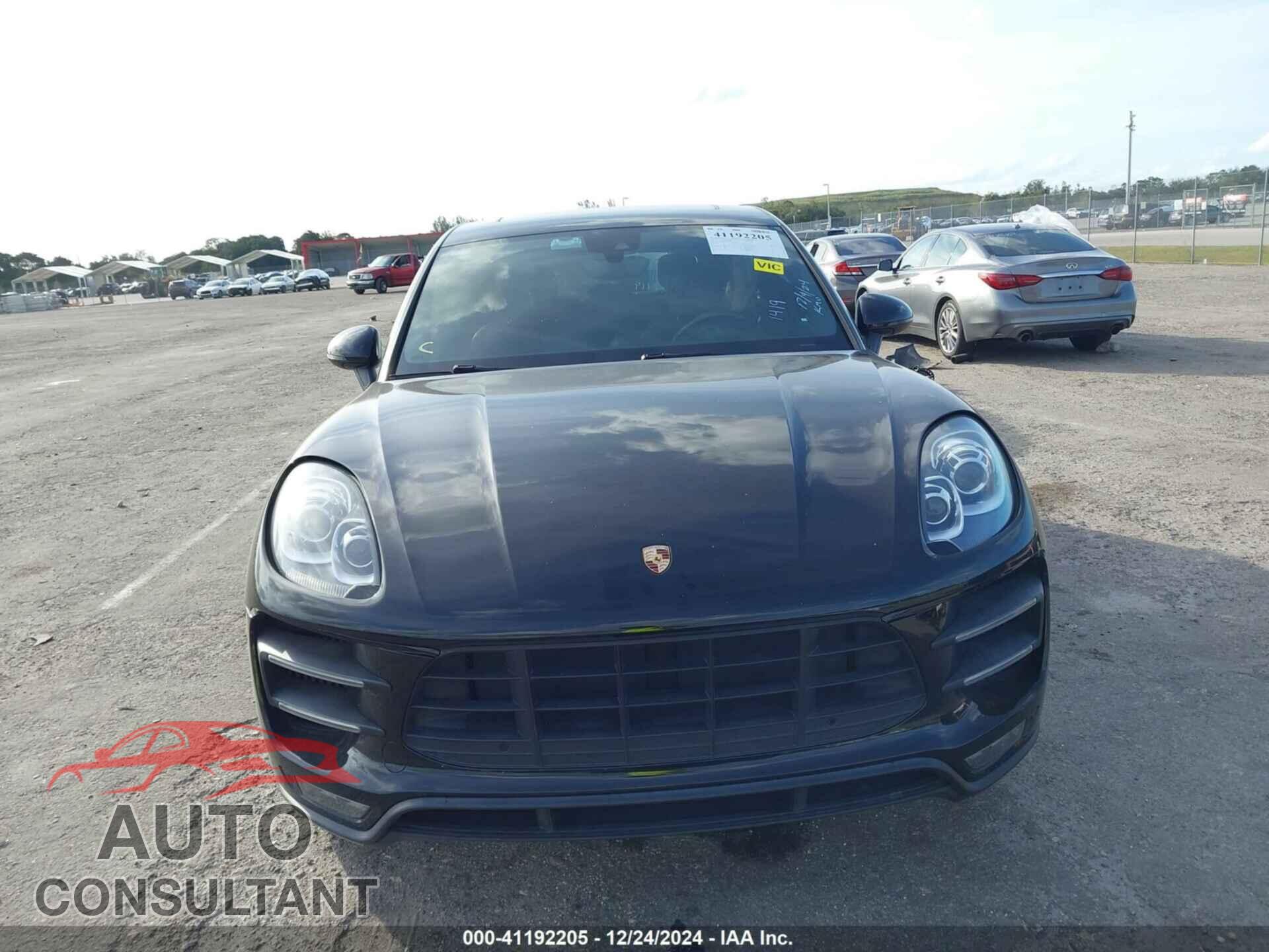PORSCHE MACAN 2017 - WP1AF2A54HLB61419