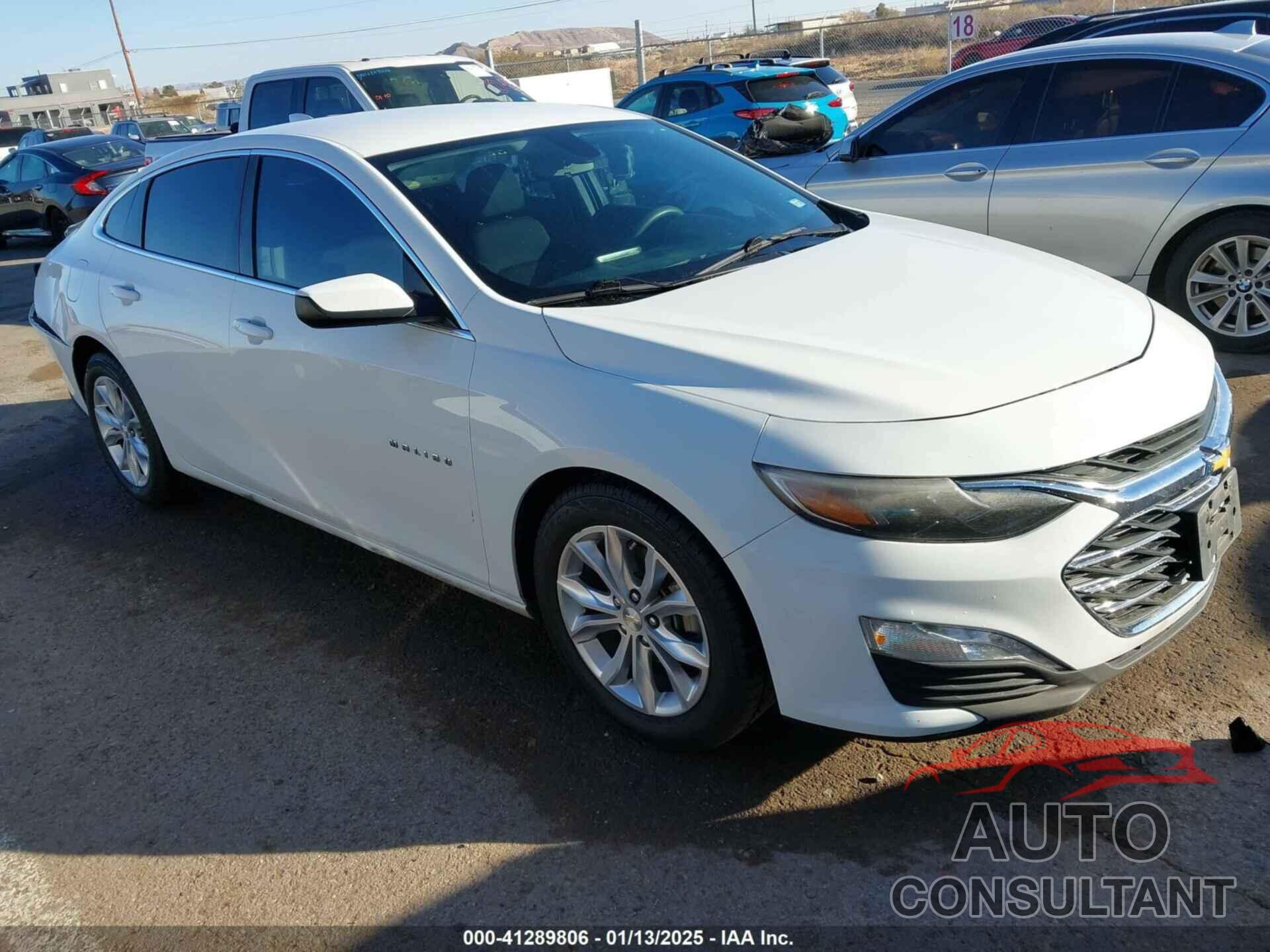 CHEVROLET MALIBU 2020 - 1G1ZD5ST7LF052655