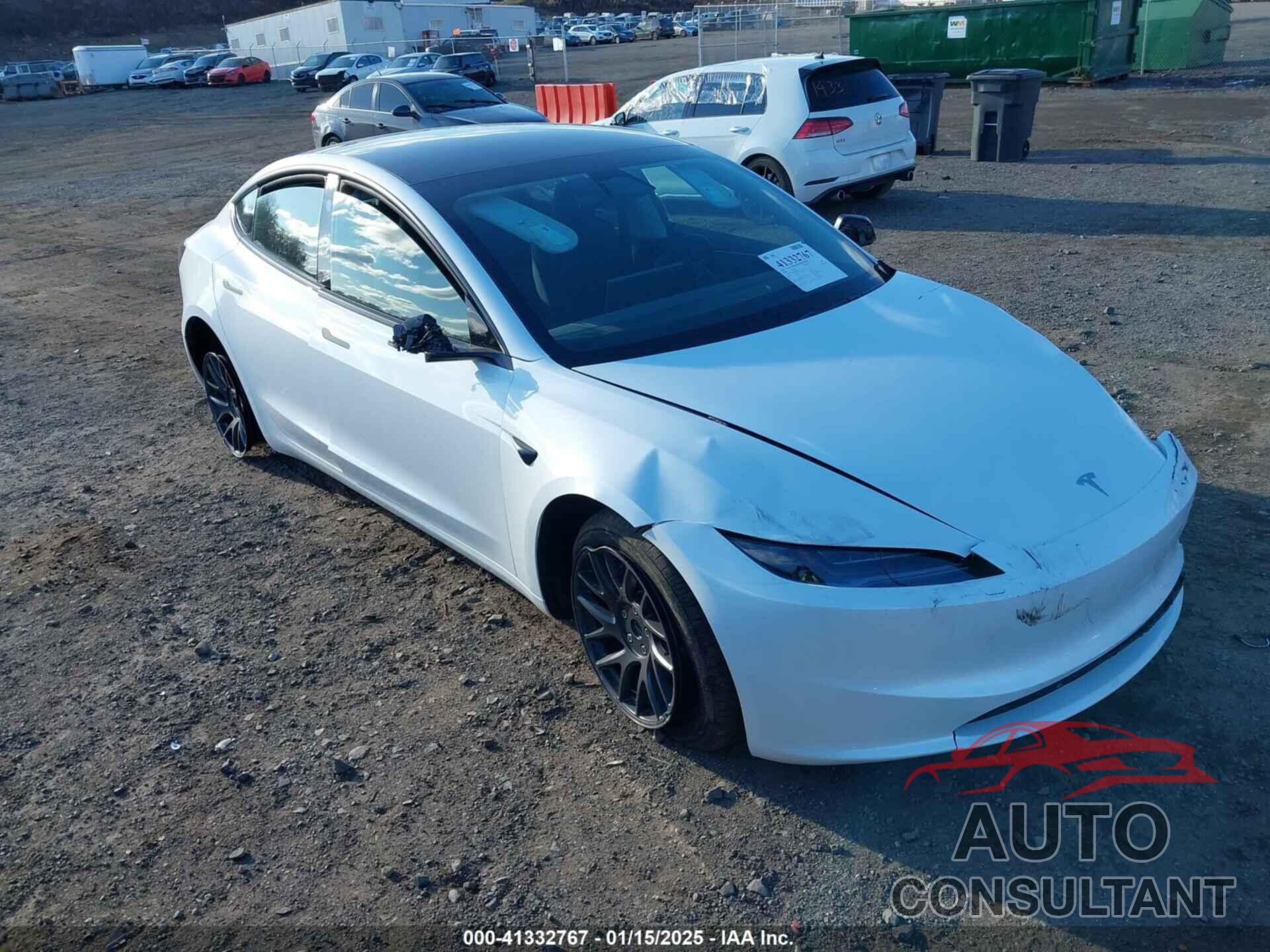 TESLA MODEL 3 2024 - 5YJ3E1EA3RF860494