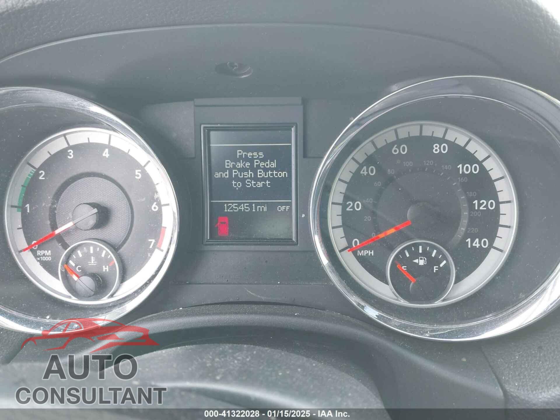 DODGE DURANGO 2011 - 1D4RE4GG0BC654195