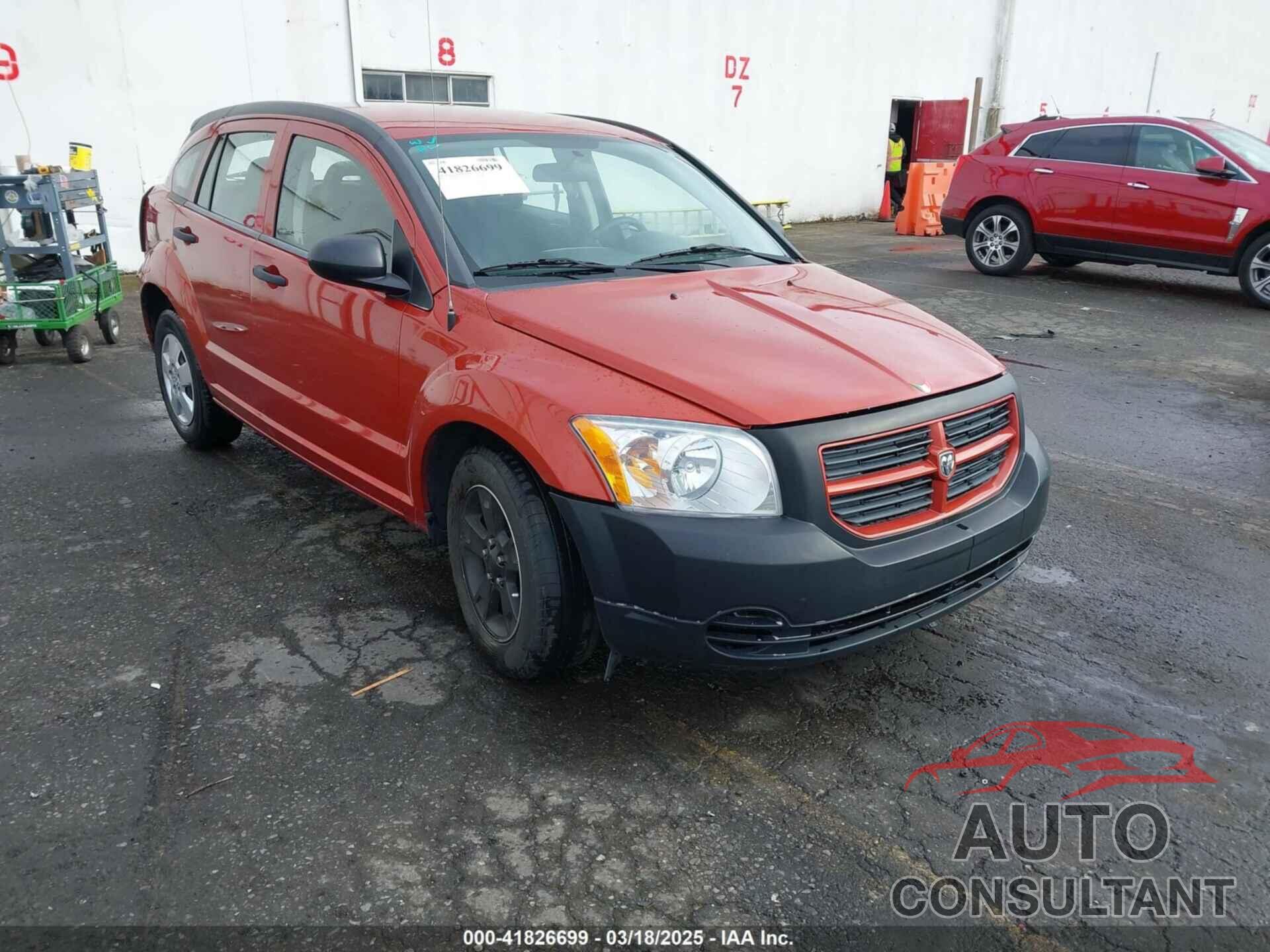 DODGE CALIBER 2009 - 1B3HB28A79D108516