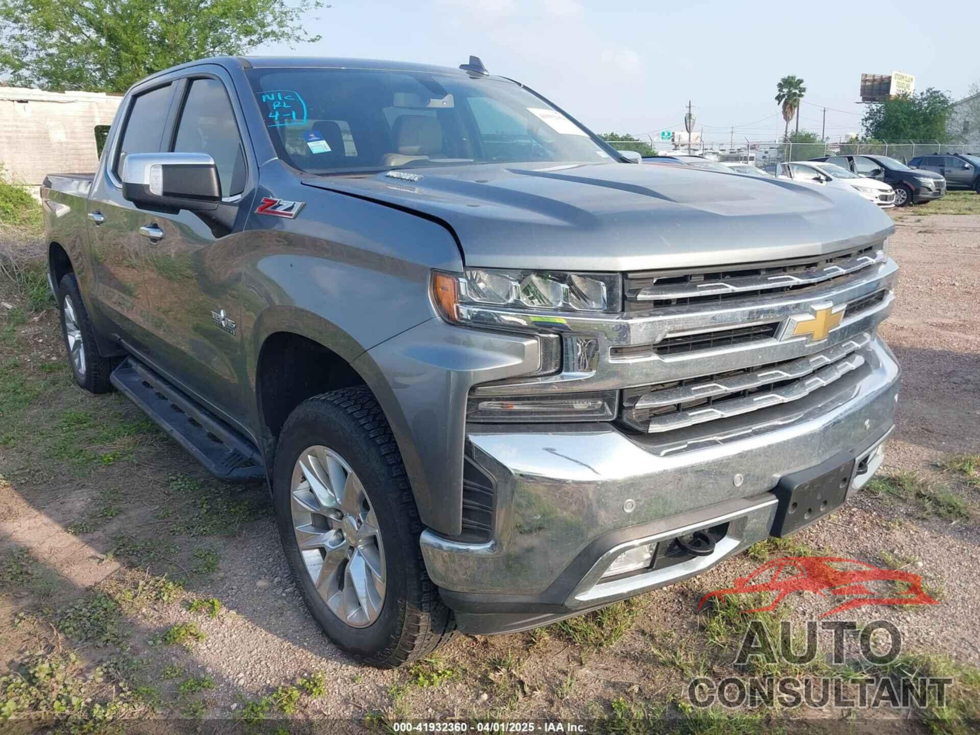 CHEVROLET SILVERADO 1500 2020 - 3GCUYGET5LG413425