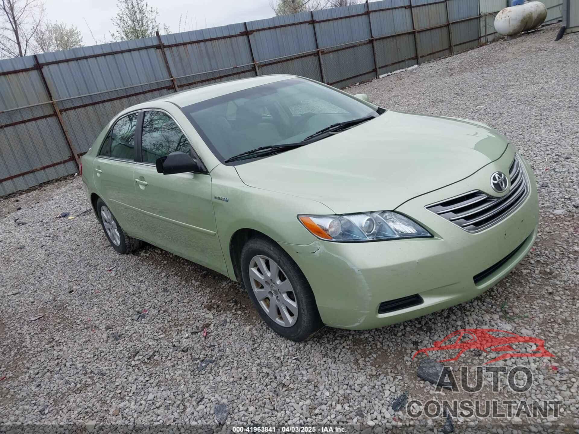 TOYOTA CAMRY HYBRID 2009 - 4T1BB46K594105198