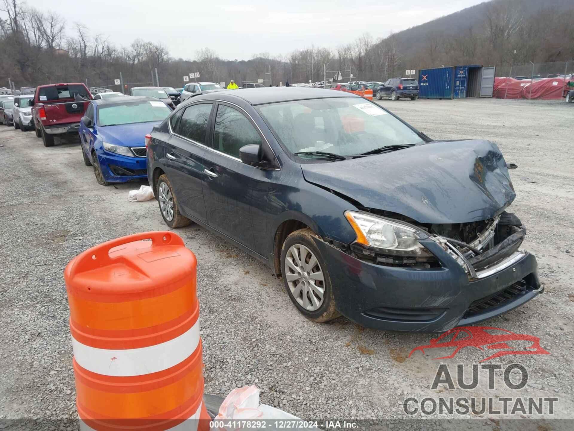 NISSAN SENTRA 2013 - 3N1AB7AP4DL615004