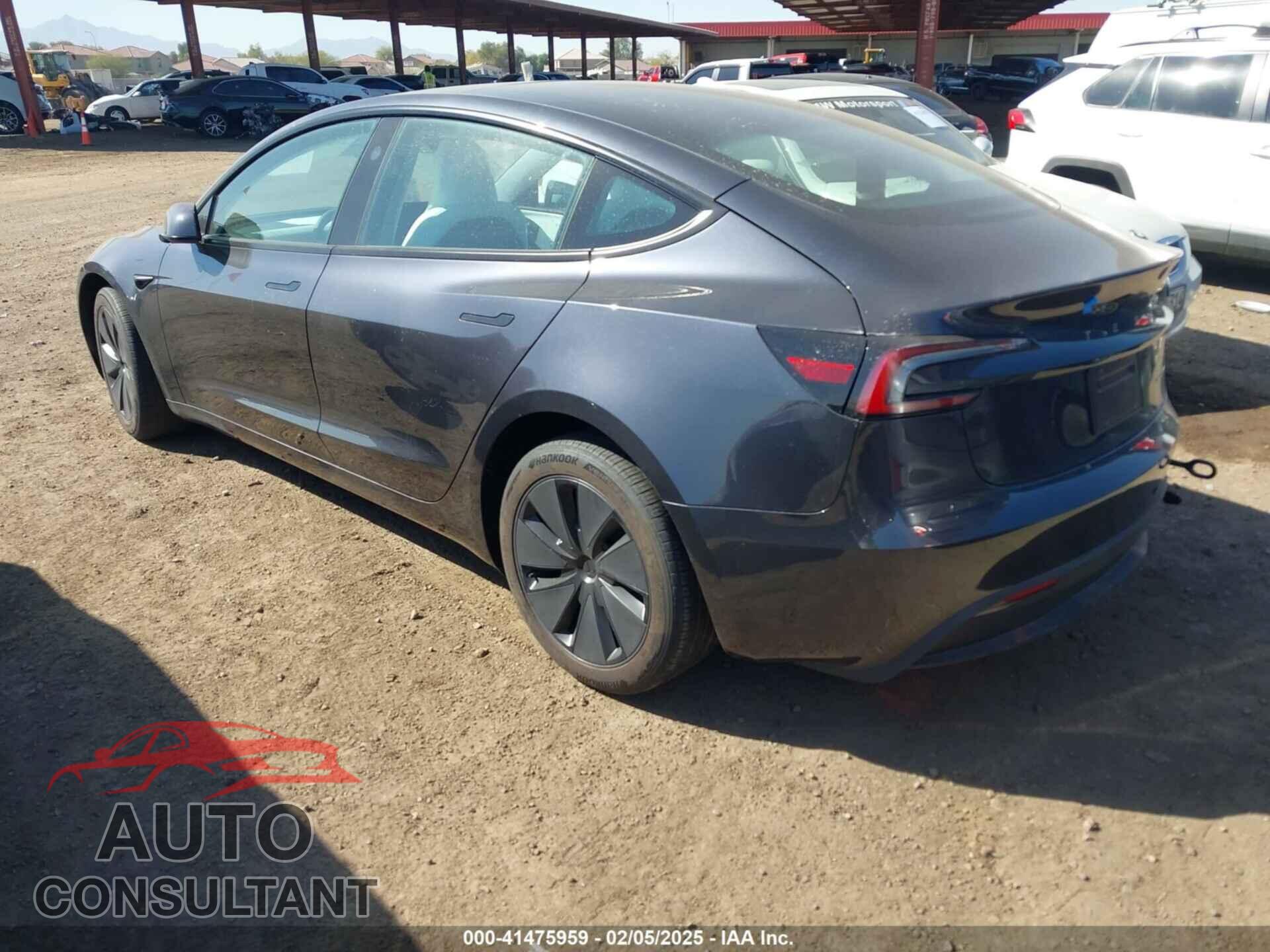 TESLA MODEL 3 2024 - 5YJ3E1EB6RF808947