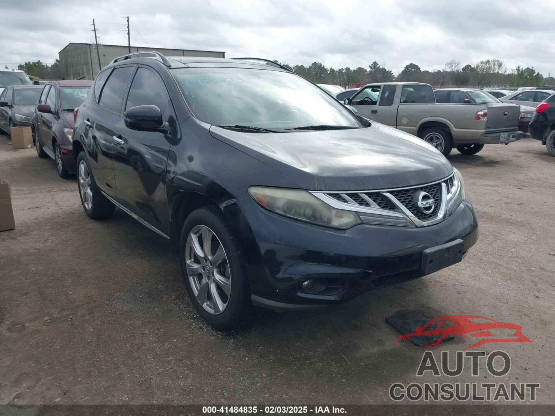 NISSAN MURANO 2013 - JN8AZ1MU7DW206159