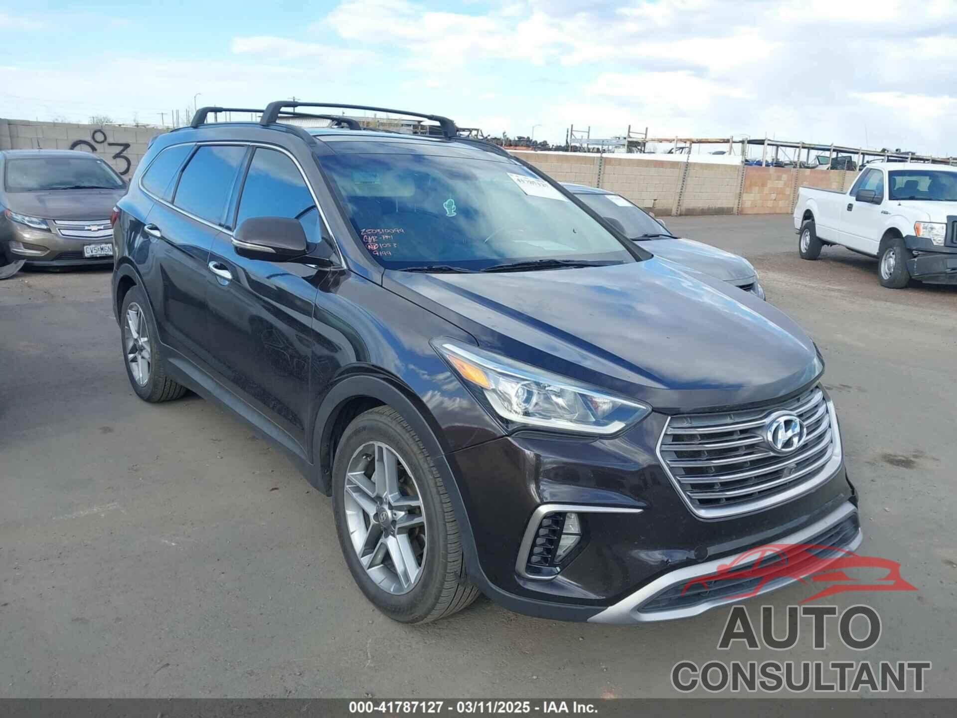 HYUNDAI SANTA FE 2018 - KM8SR4HF5JU289199