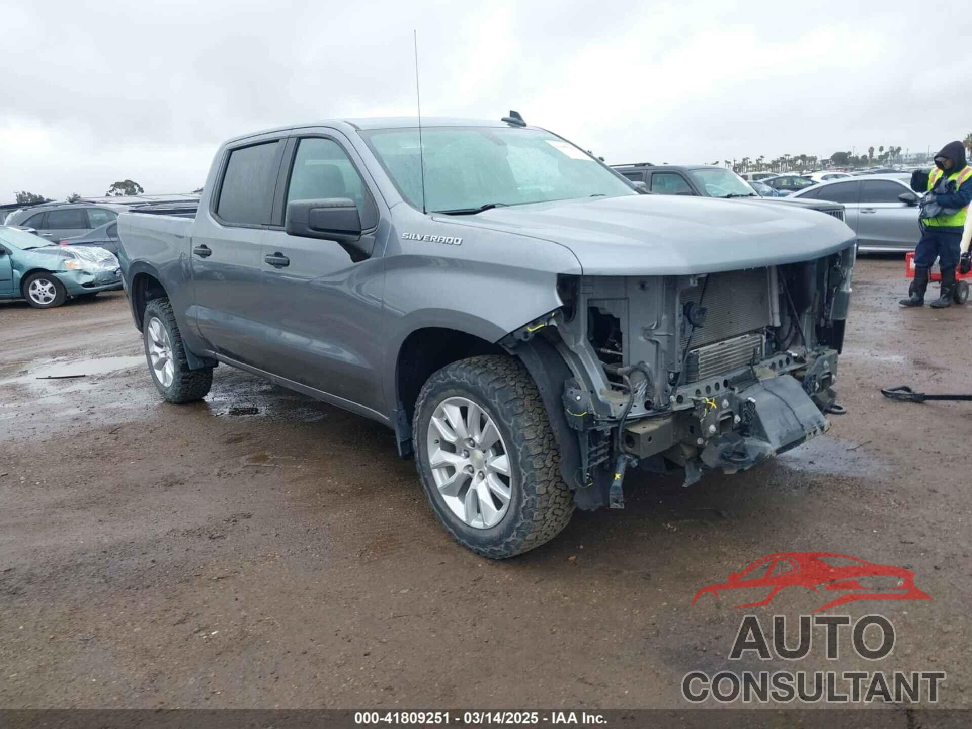 CHEVROLET SILVERADO 1500 2021 - 1GCPWBEK7MZ169825
