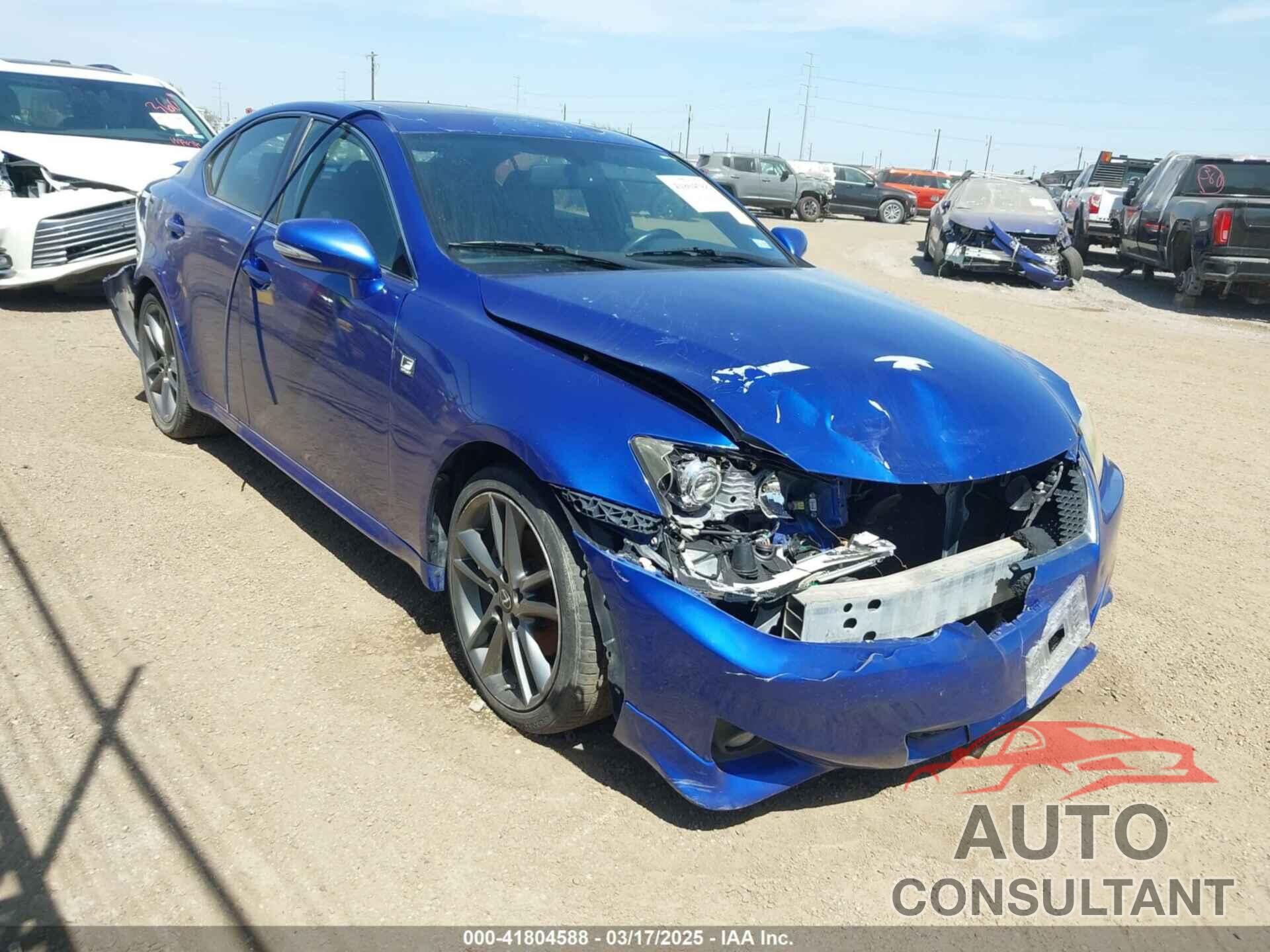 LEXUS IS 250 2012 - JTHBF5C20C5170396
