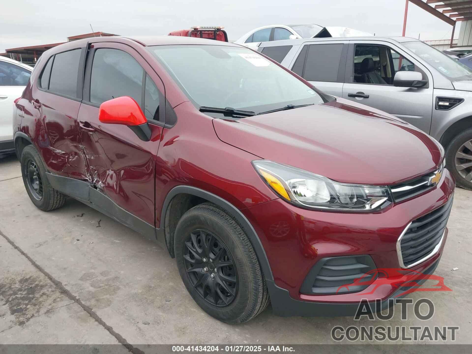 CHEVROLET TRAX 2017 - 3GNCJKSB6HL185309