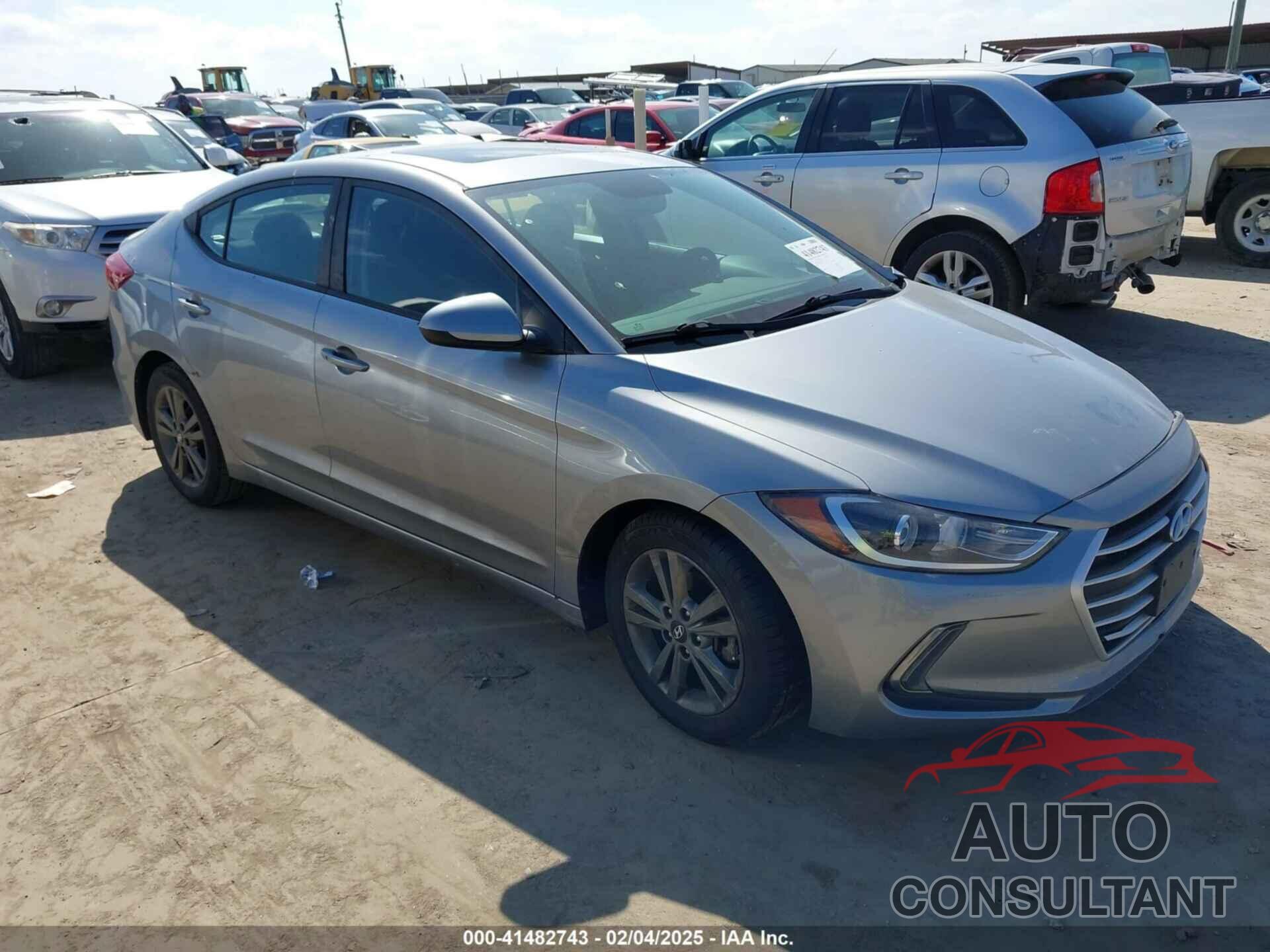 HYUNDAI ELANTRA 2017 - 5NPD84LF9HH193491