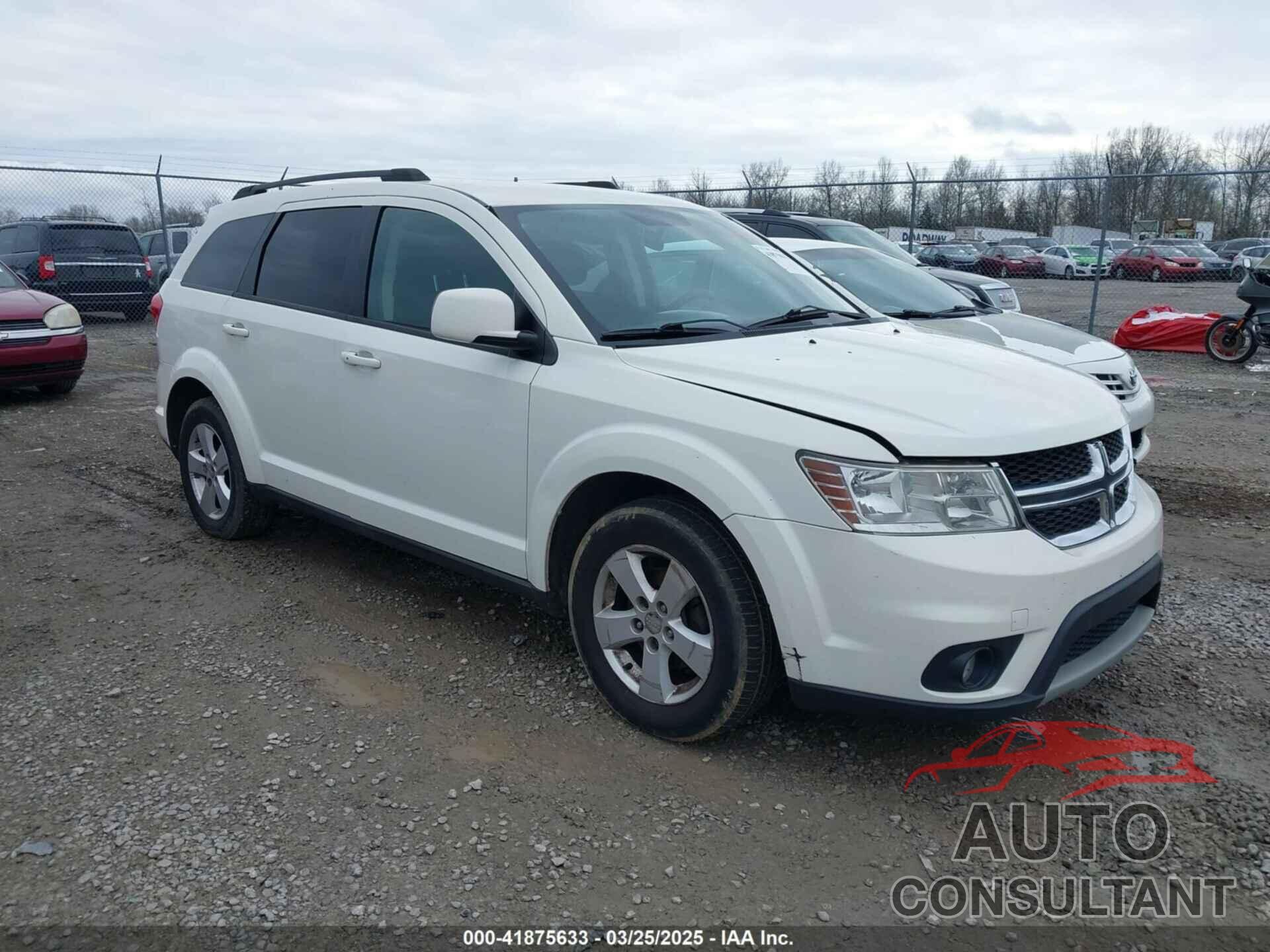 DODGE JOURNEY 2012 - 3C4PDCBG8CT189132