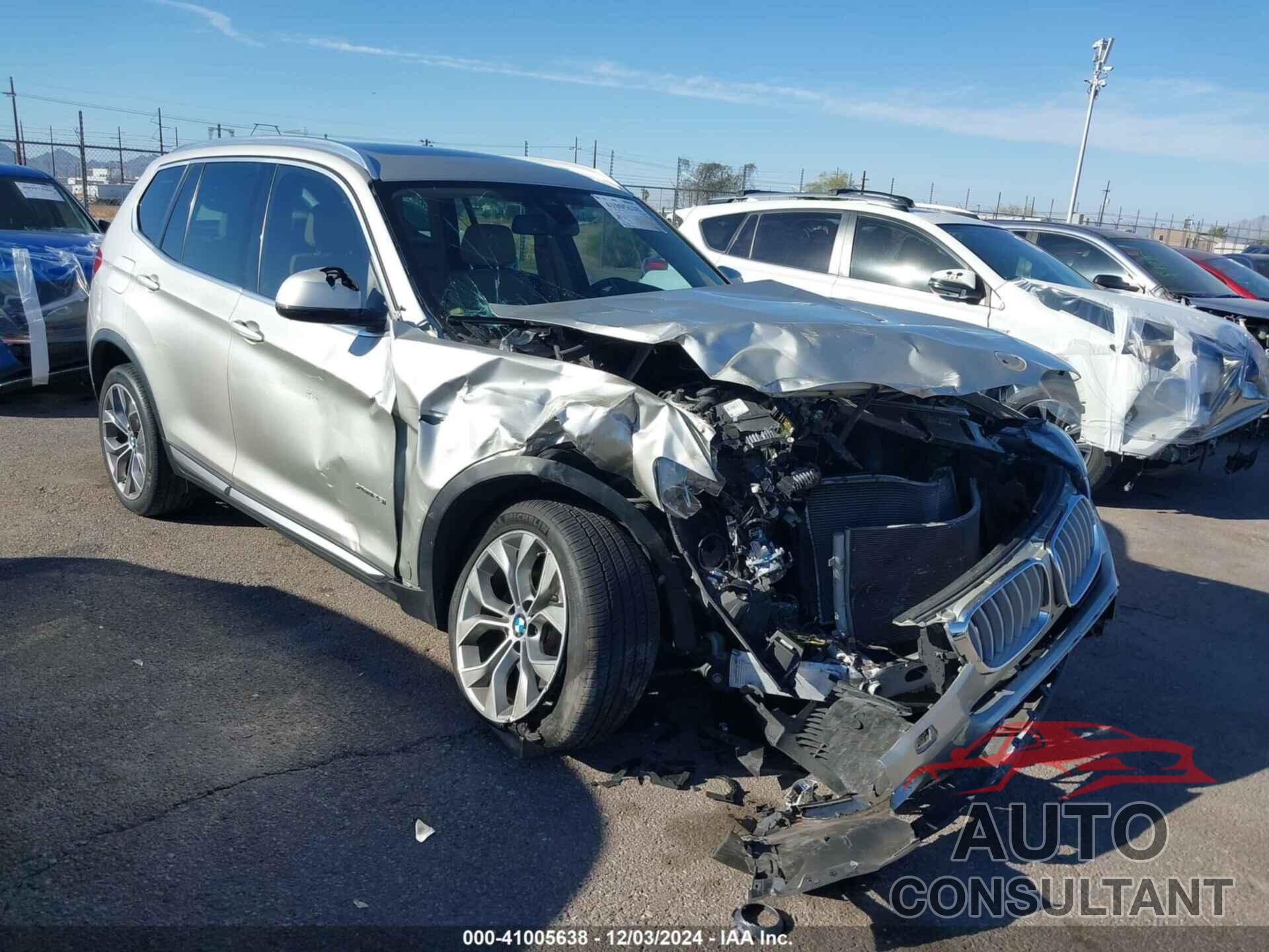 BMW X3 2015 - 5UXWX9C50F0D44035