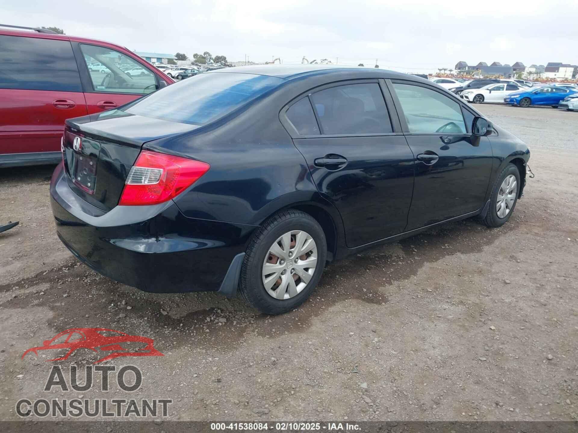 HONDA CIVIC 2012 - 19XFB2F50CE345897