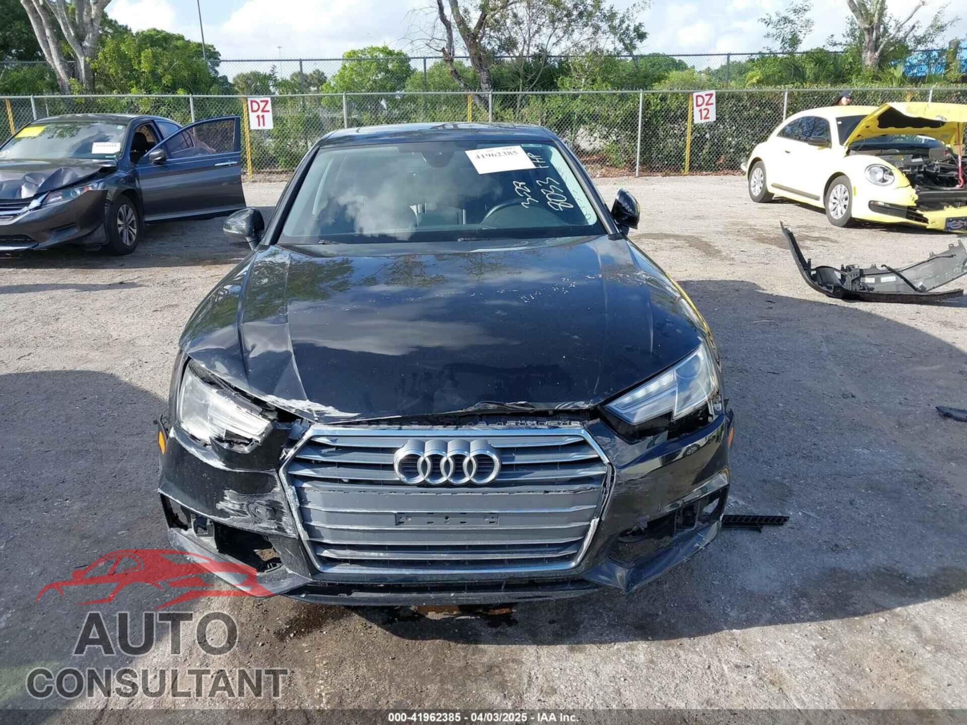 AUDI A4 2019 - WAUGMAF45KN008083