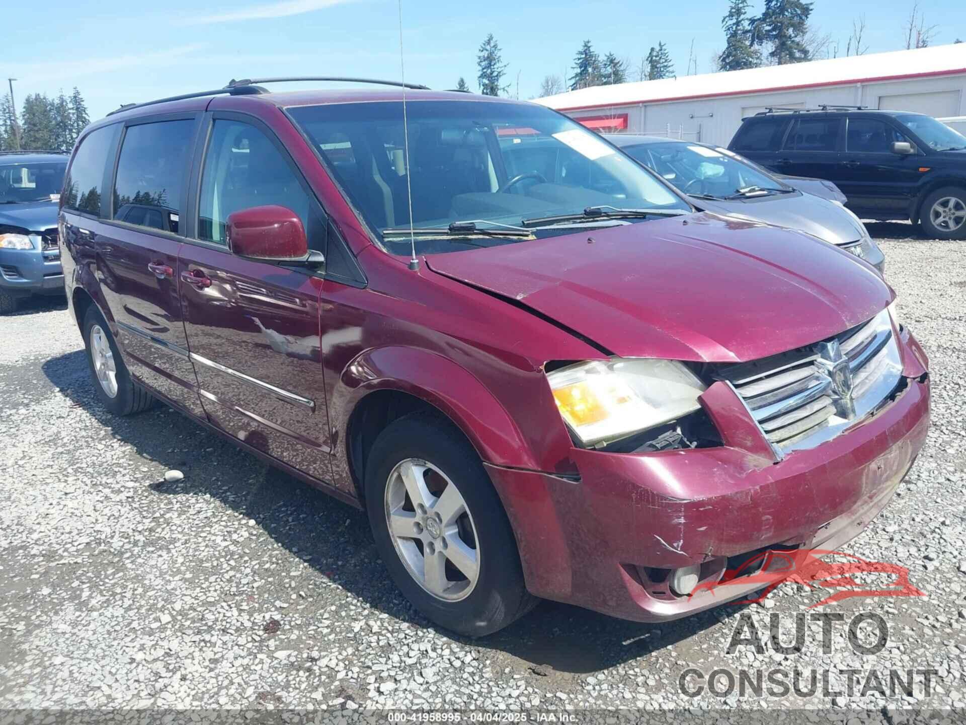 DODGE GRAND CARAVAN 2009 - 2D8HN54119R548114