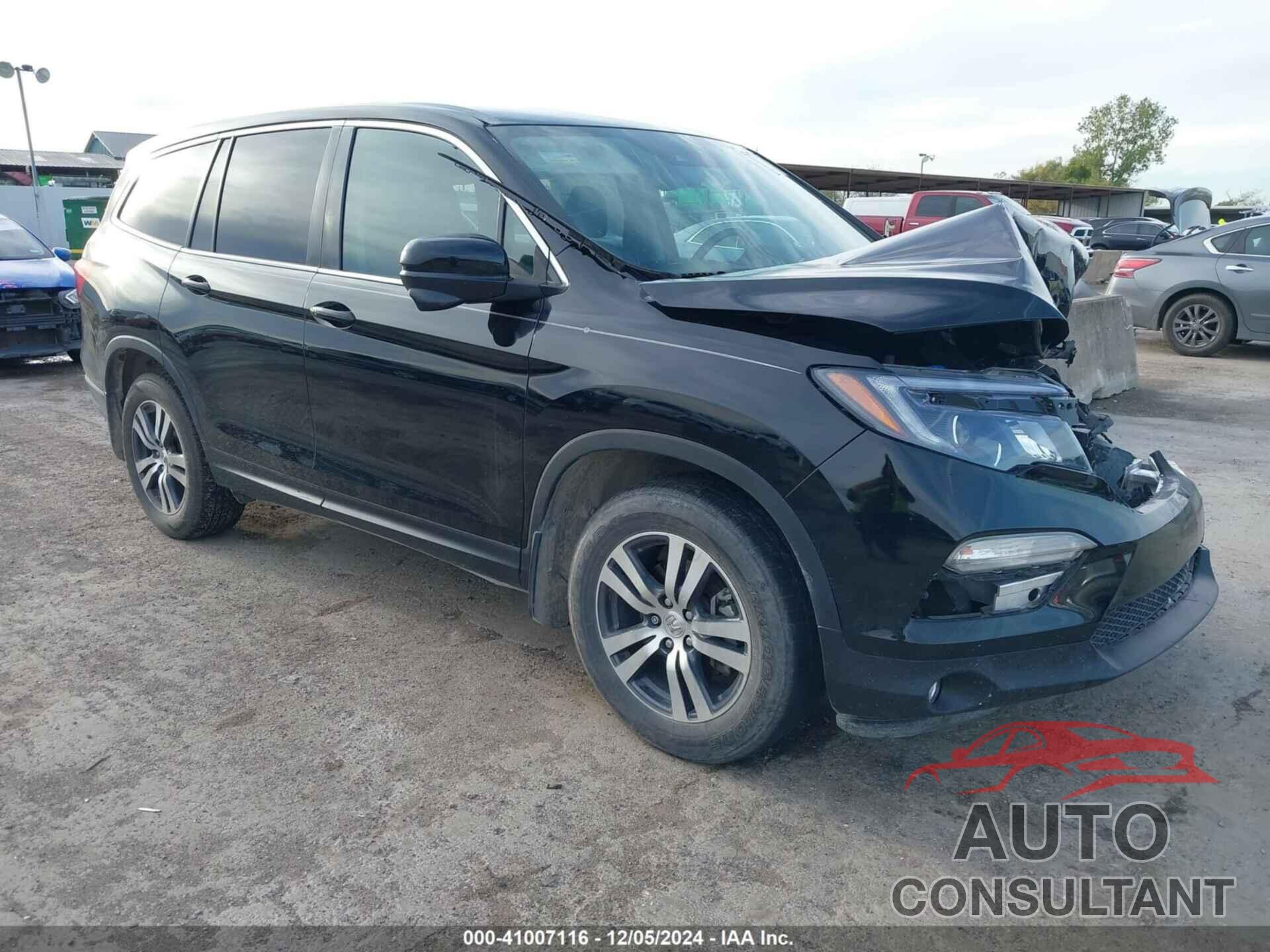 HONDA PILOT 2017 - 5FNYF5H69HB018050