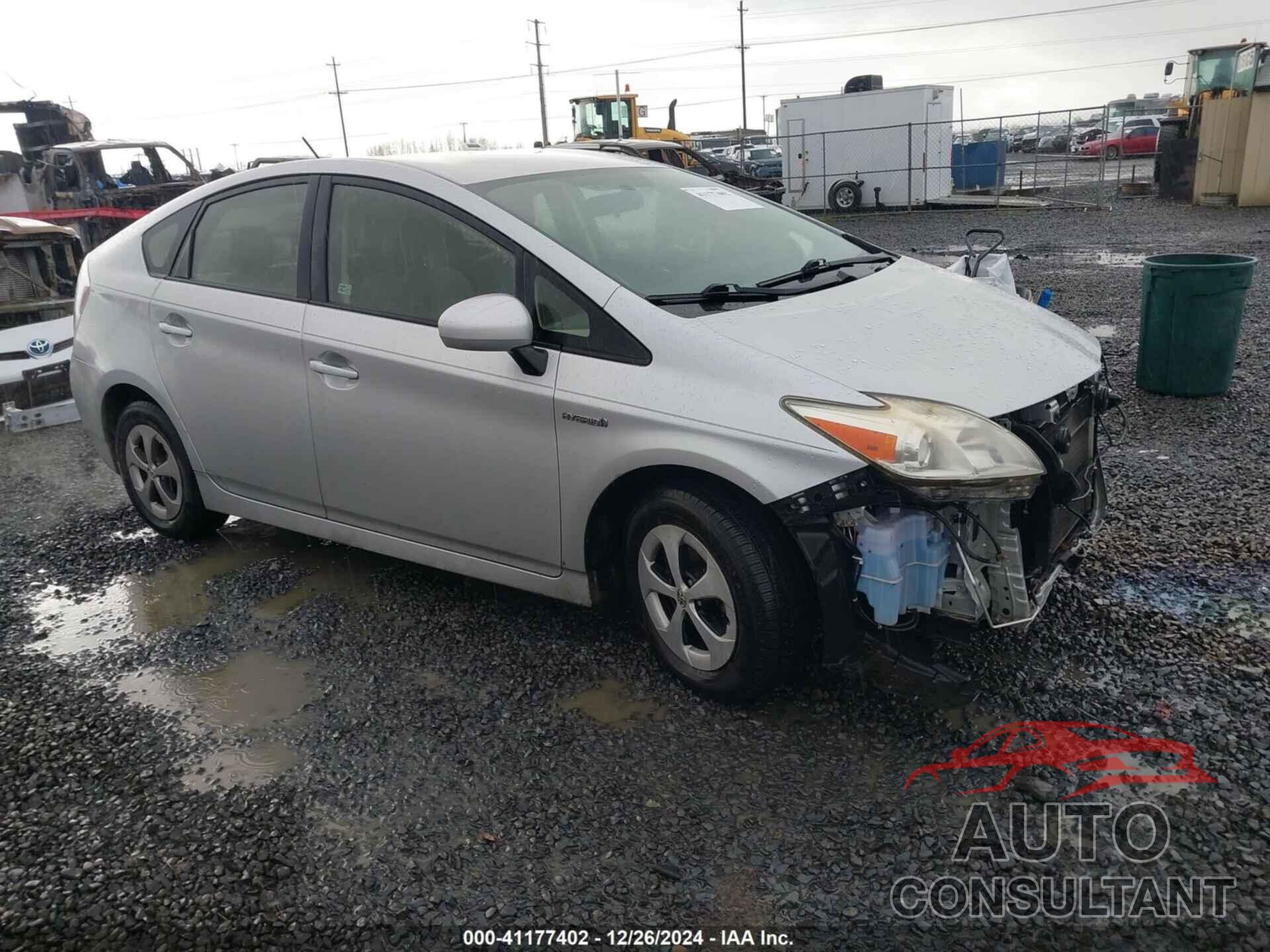 TOYOTA PRIUS 2012 - JTDKN3DU1C5402450