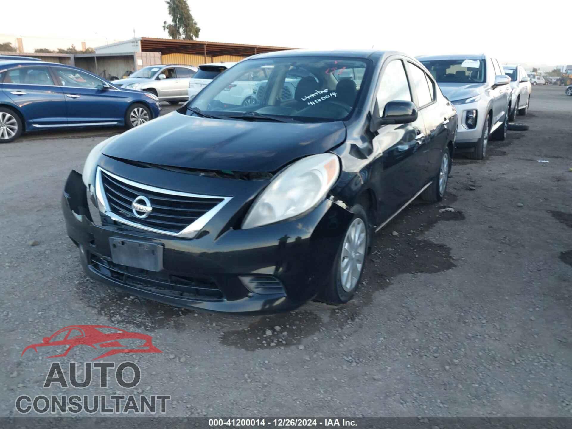 NISSAN VERSA 2012 - 3N1CN7AP1CL882700