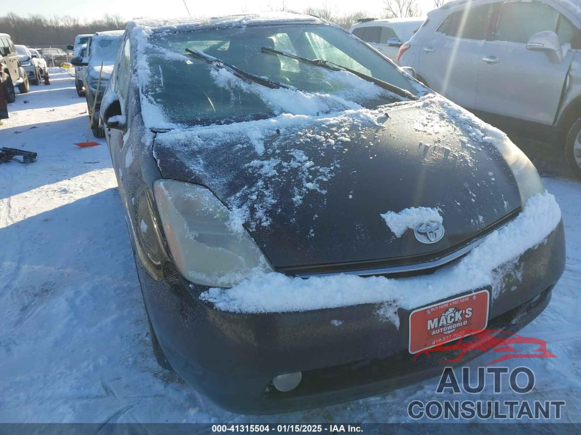 TOYOTA PRIUS 2009 - JTDKB20U397824161