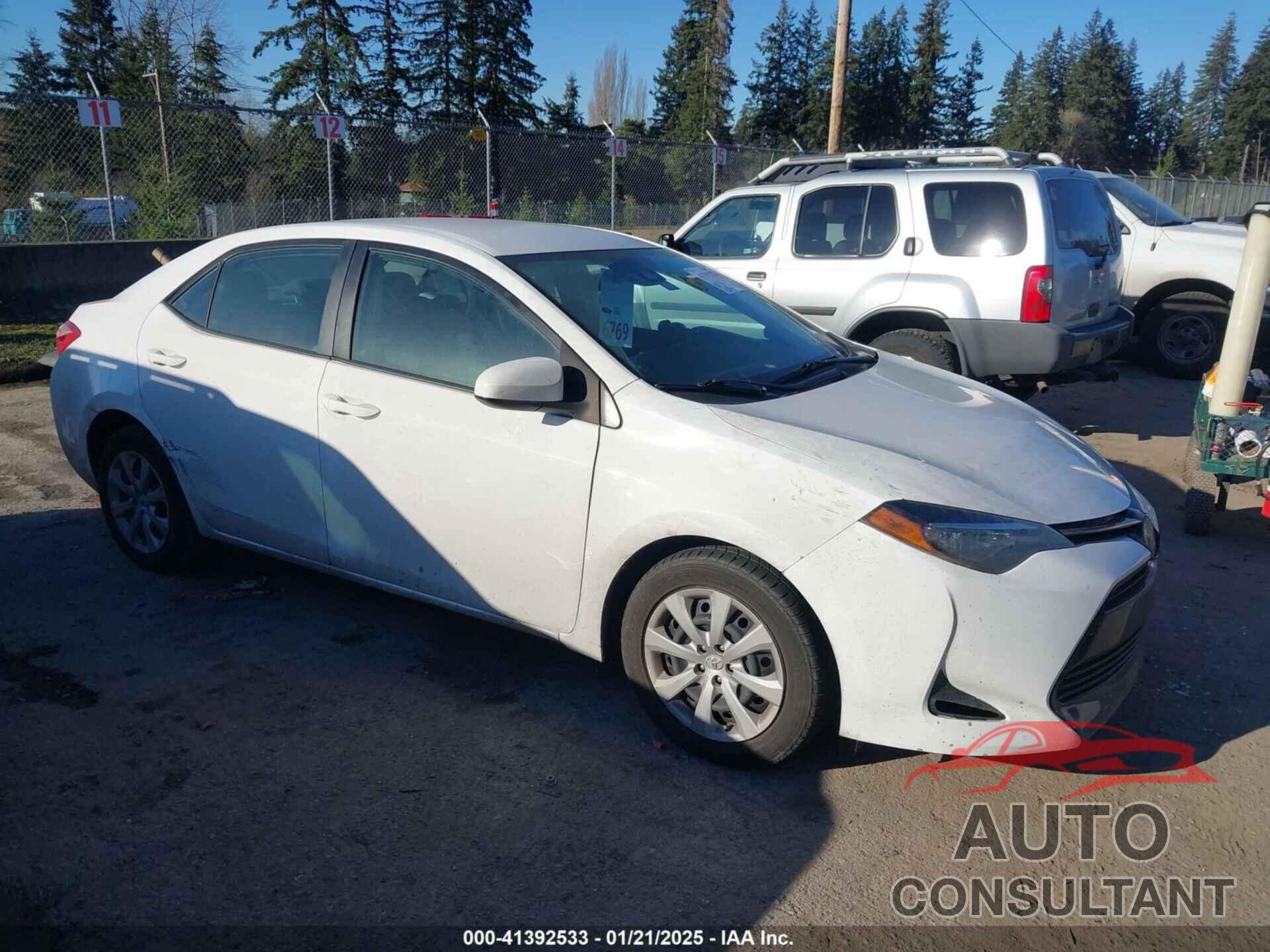 TOYOTA COROLLA 2019 - 2T1BURHE1KC239244