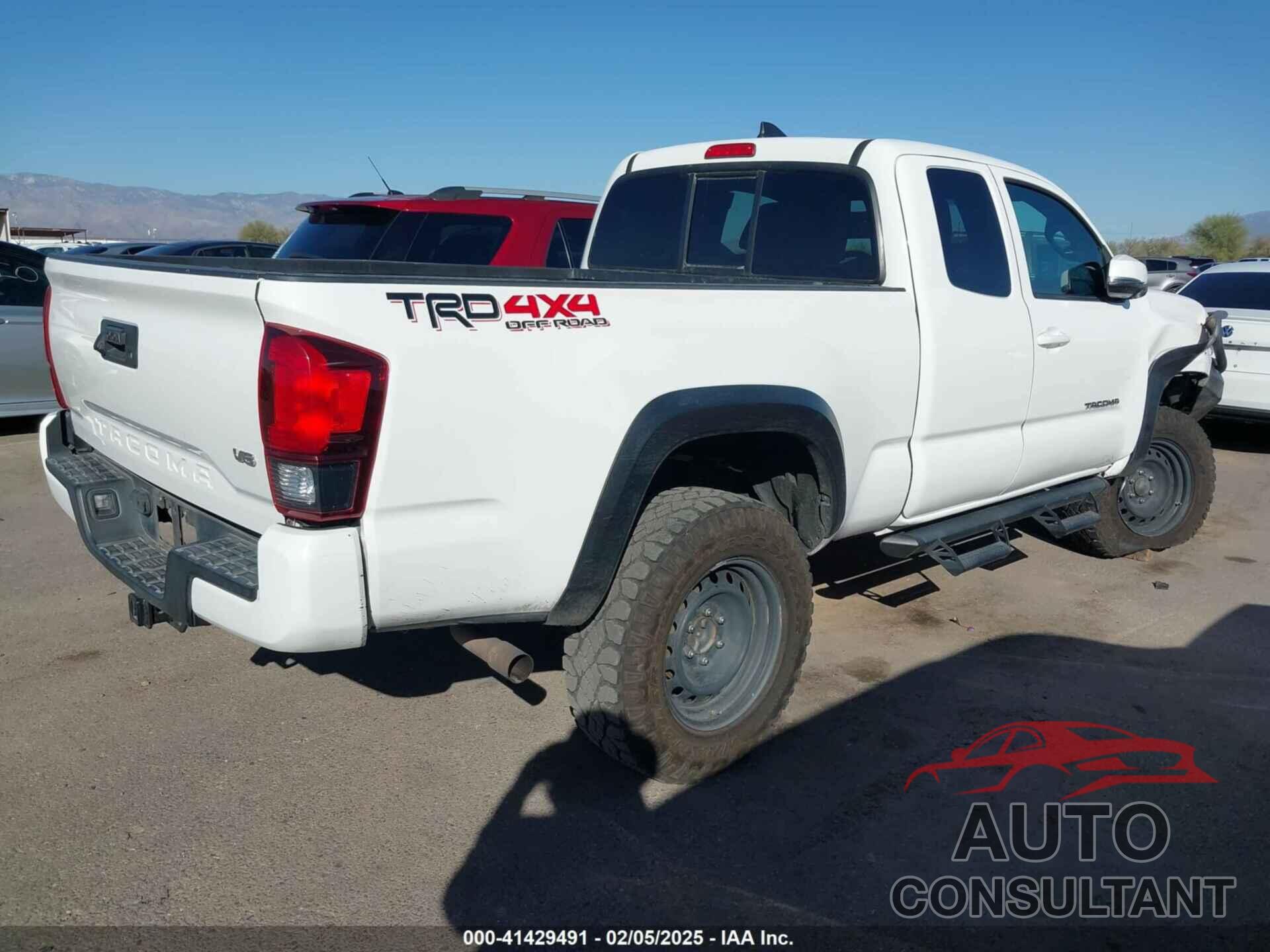 TOYOTA TACOMA 2017 - 5TFSZ5AN6HX099092
