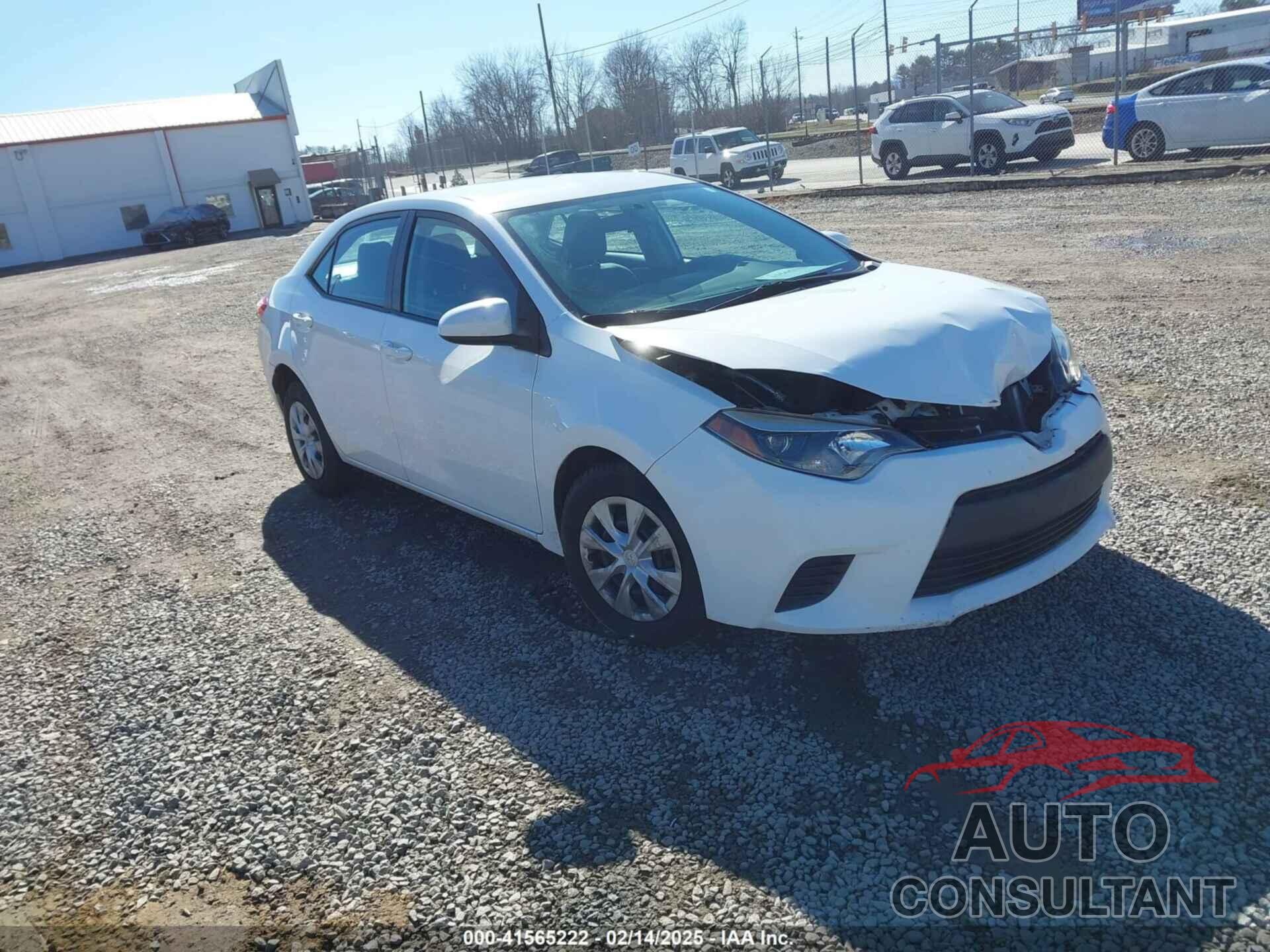 TOYOTA COROLLA 2016 - 2T1BURHE9GC691689