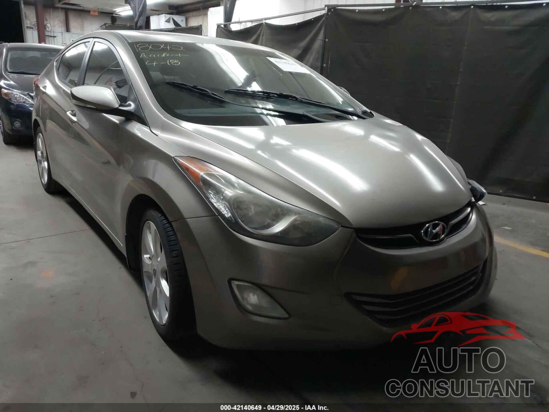 HYUNDAI ELANTRA 2013 - 5NPDH4AE8DH252261